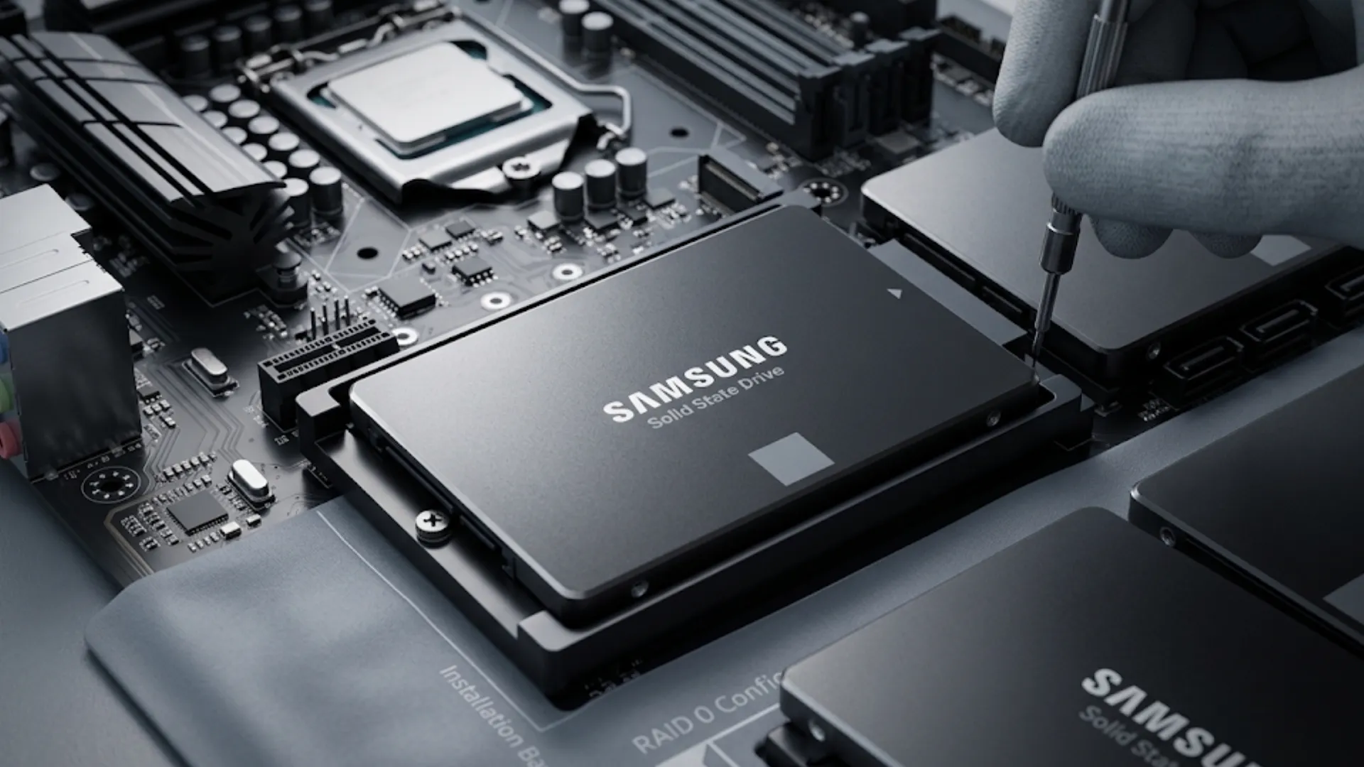 SSD накопитель Samsung 870 EVO 500GB SATA (MZ-77E500B/EU)