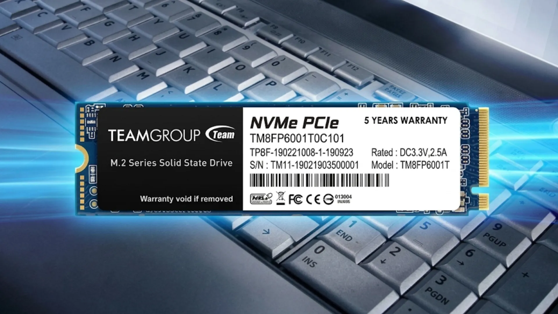 SSD накопичувач Team MP33 256GB M.2 NVMe PCIe 3.0 x4 (TM8FP6256G0C101)