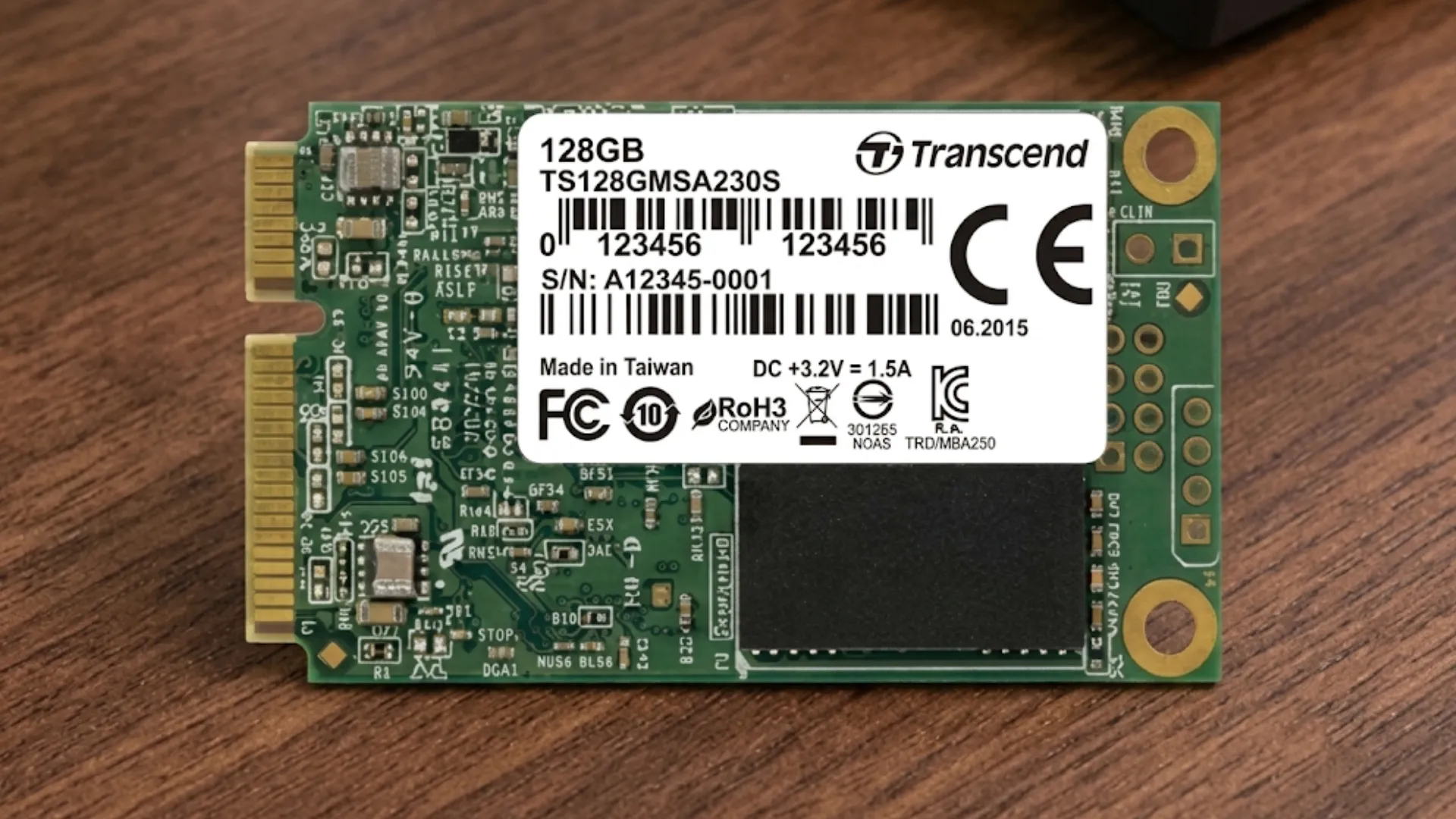 SSD Transcend 230S 128GB mSATA (TS128GMSA230S)