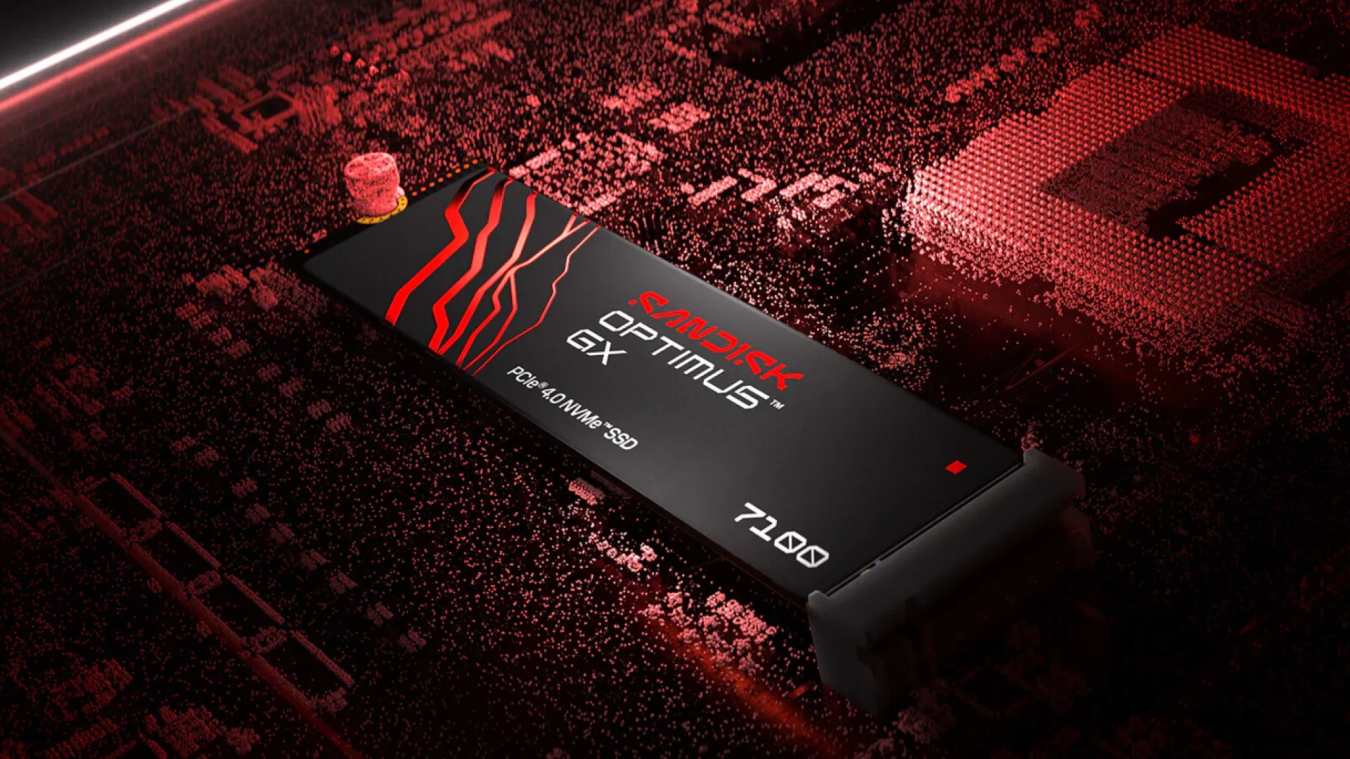Накопитель SSD SanDisk Optimus GX 7100 1TB NVMe PCIe 4.0 (SDSP71100TAN-000E0)