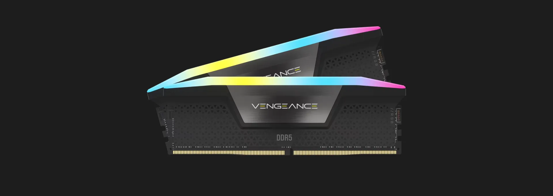 Оперативна памʼять Corsair 16GB (2x8GB) DDR5 6000 MHz Vengeance RGB (CMG16GX5M2E6000Z36)
