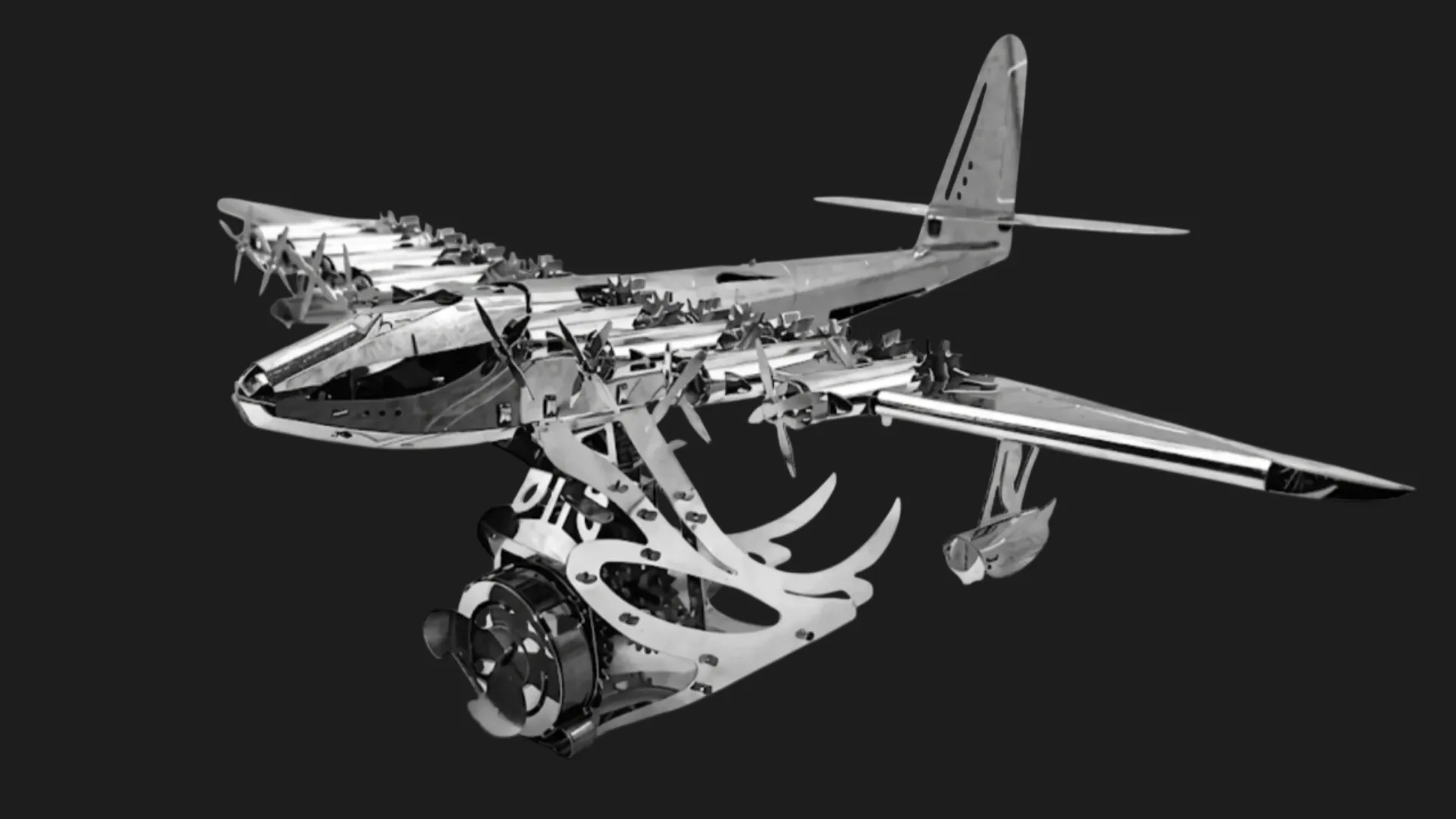 Коллекционная модель-конструктор Metal Time Celestial Hercules Spruce Goose H-4 Aircraft (MT100)