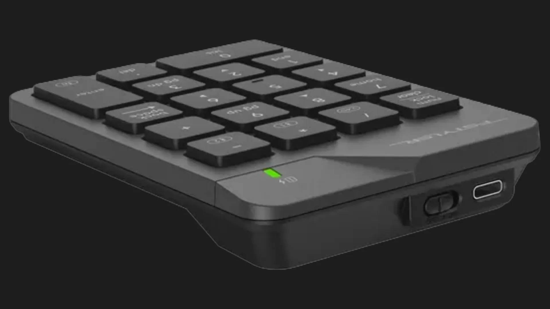 Клавіатура цифрова A4Tech FBK21C (Smoky Gray)