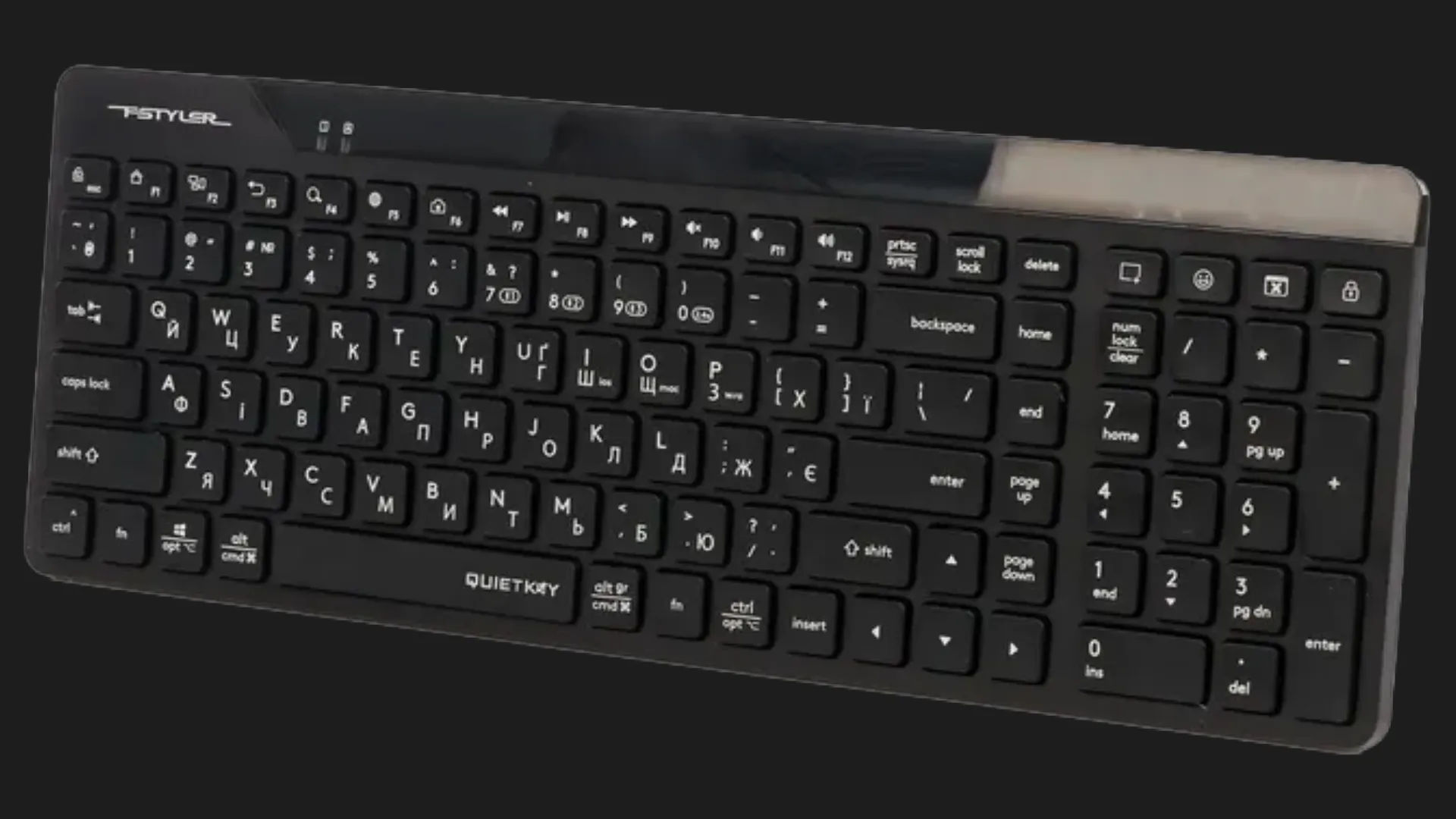 Беспроводная клавиатура A4Tech FBK23 AS (Black)