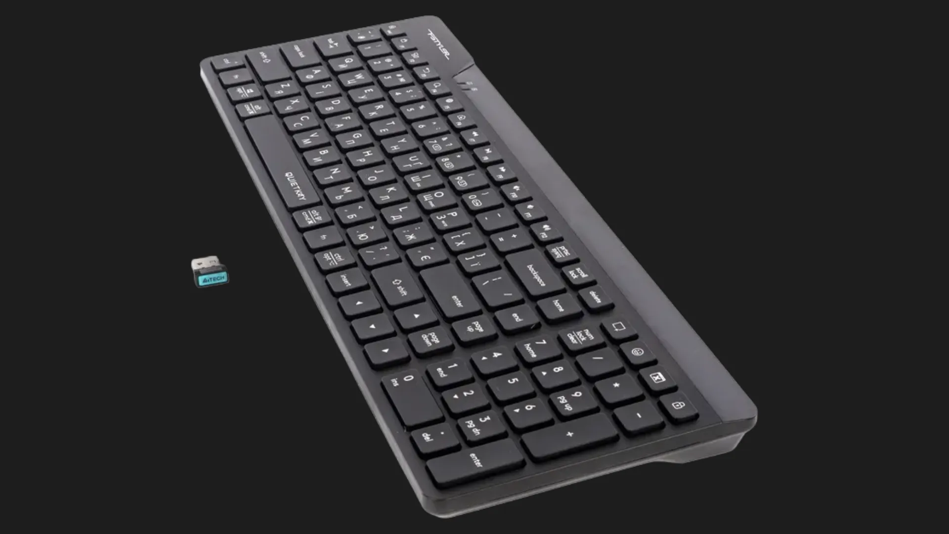 Беспроводная клавиатура A4Tech FBK23 AS (Black)