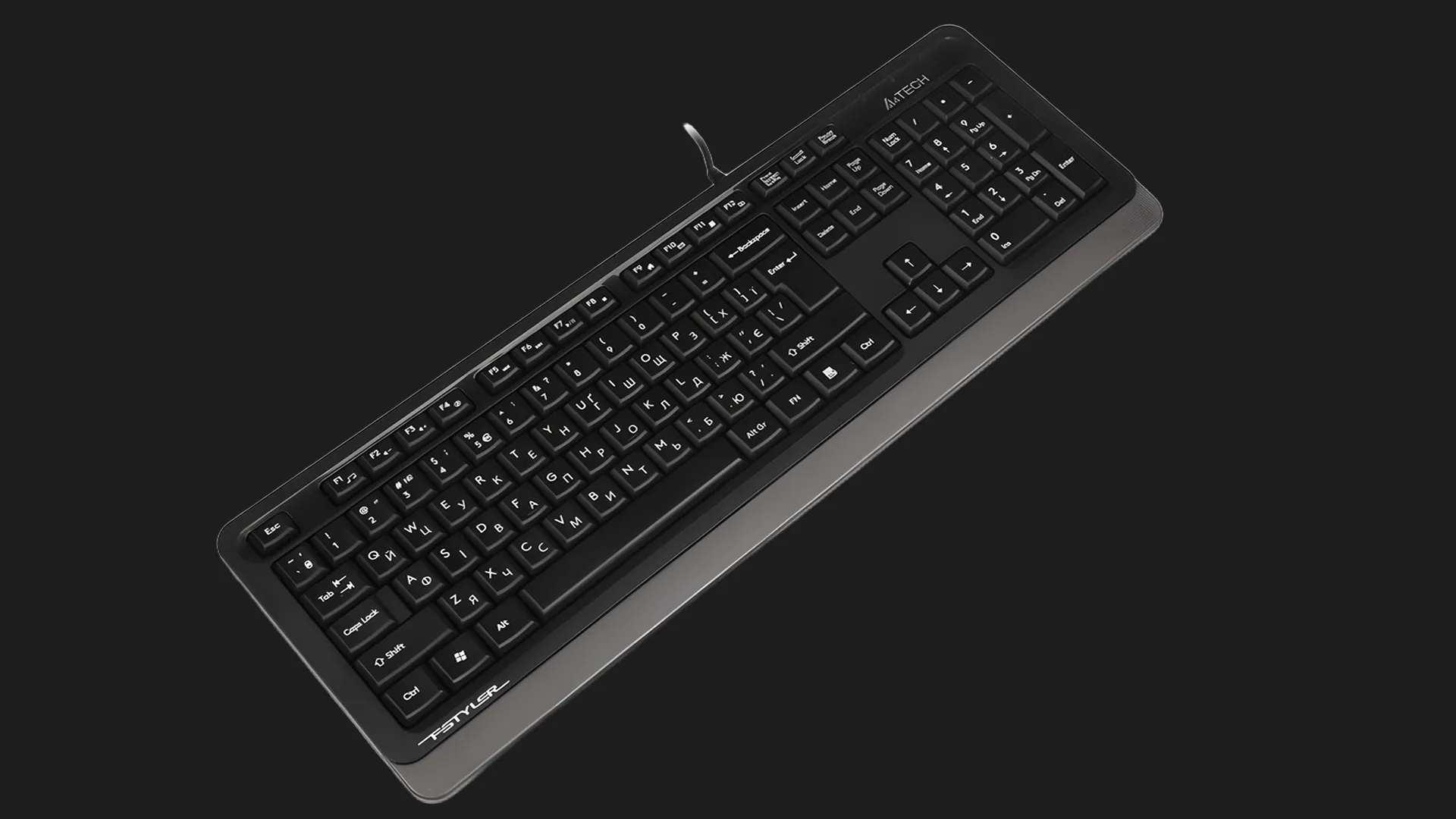 Клавіатура A4Tech FK10 (Gray) (FK10)