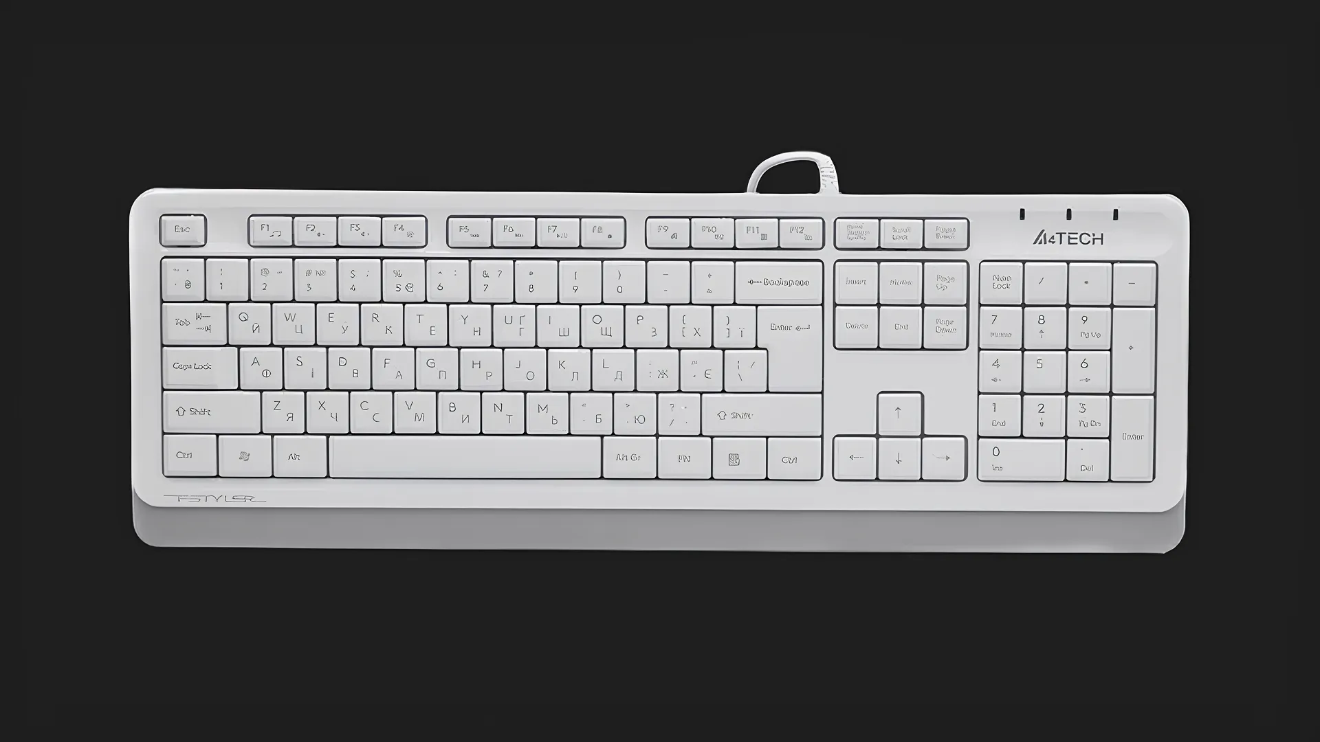 Клавіатура A4Tech FK10 (White) (FK10)