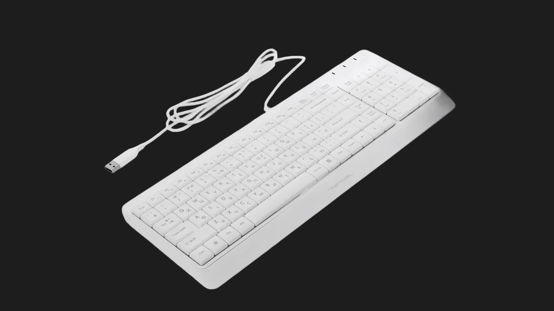Клавіатура A4Tech FK15 (White) (FK15)