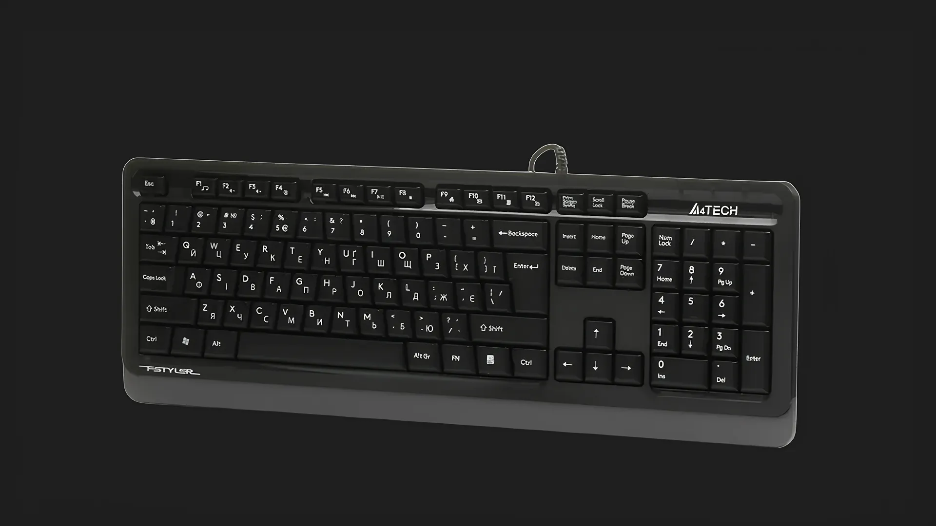 Клавіатура A4Tech FKS10 (Gray) (FKS10)