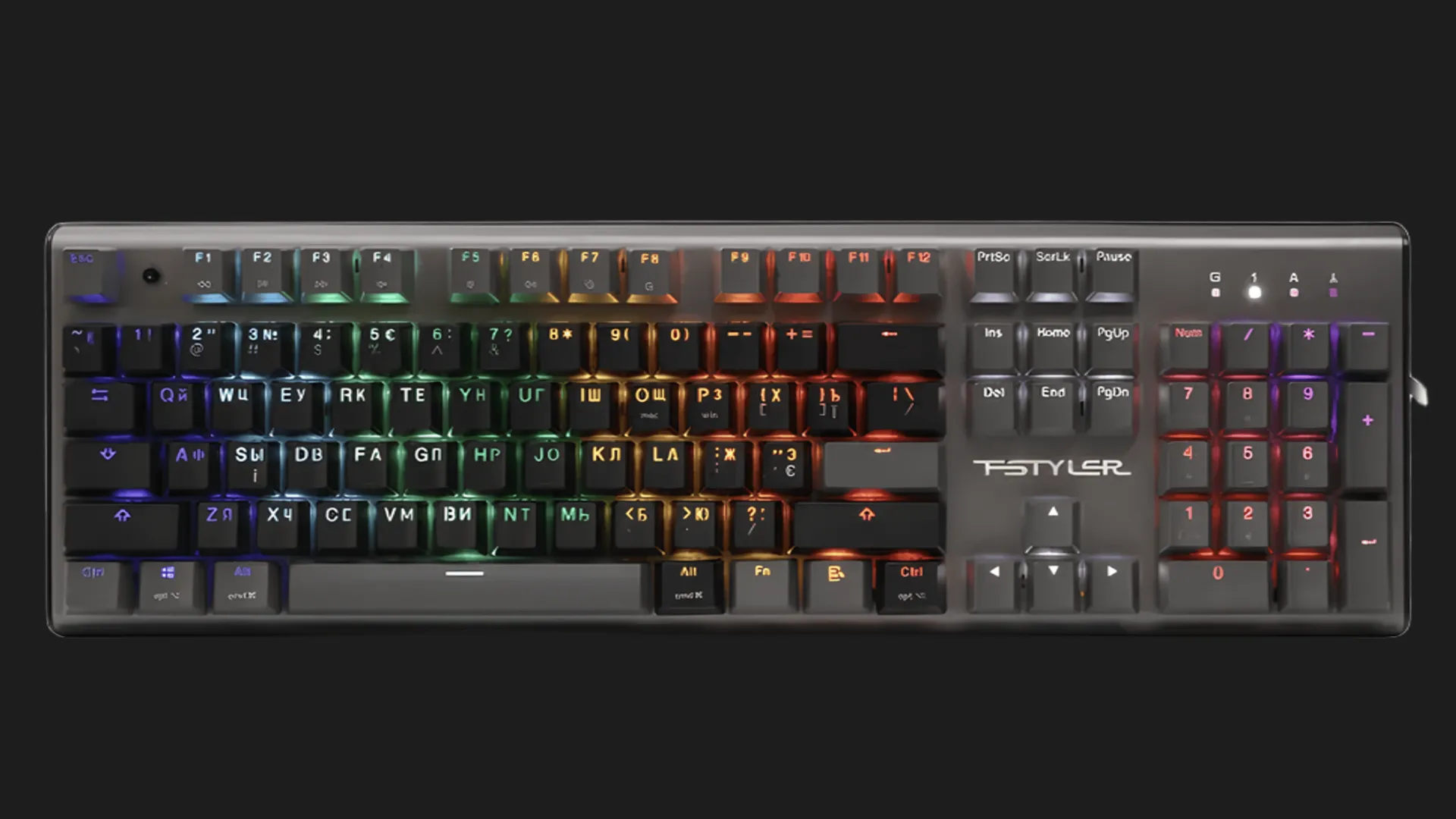 Клавіатура механічна A4Tech FS100 (Stone Black) (FS100)