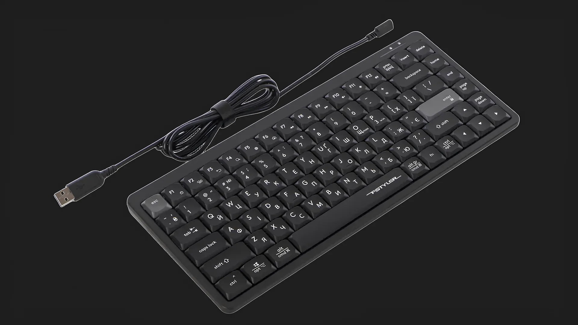 Проводная клавиатура A4Tech FX53 (Black) (FX53)