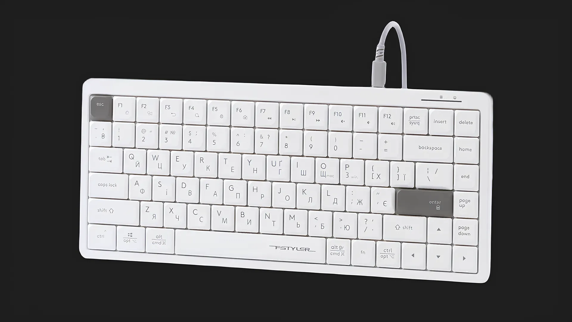Клавіатура дротова A4Tech FX53 (White) (FX53)