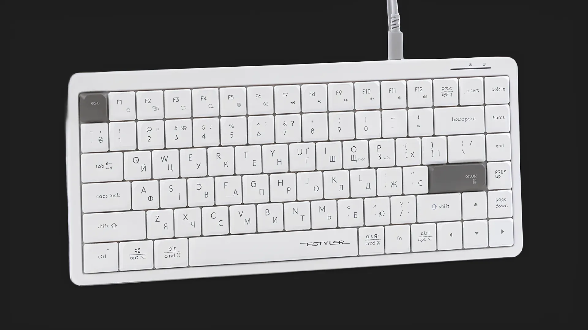 Проводная клавиатура A4Tech FX53 (White) (FX53)