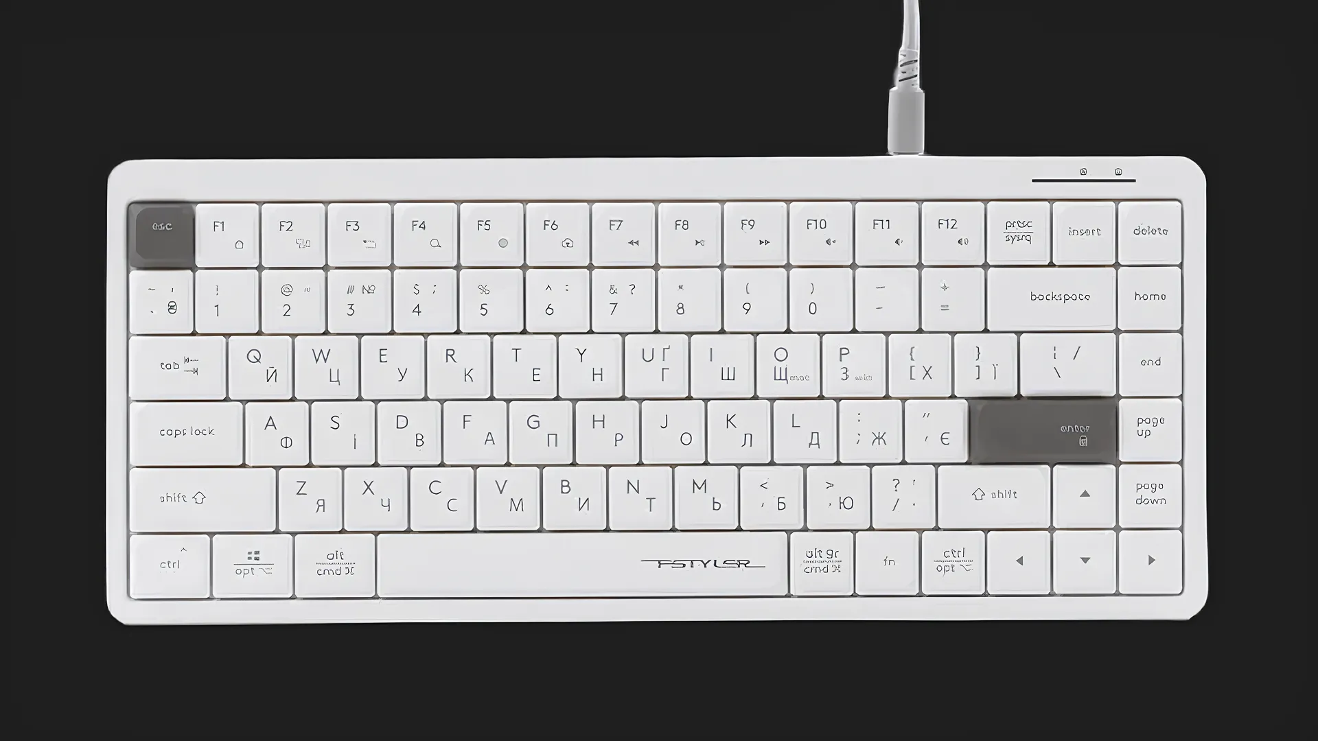 Проводная клавиатура A4Tech FX53 (White) (FX53)