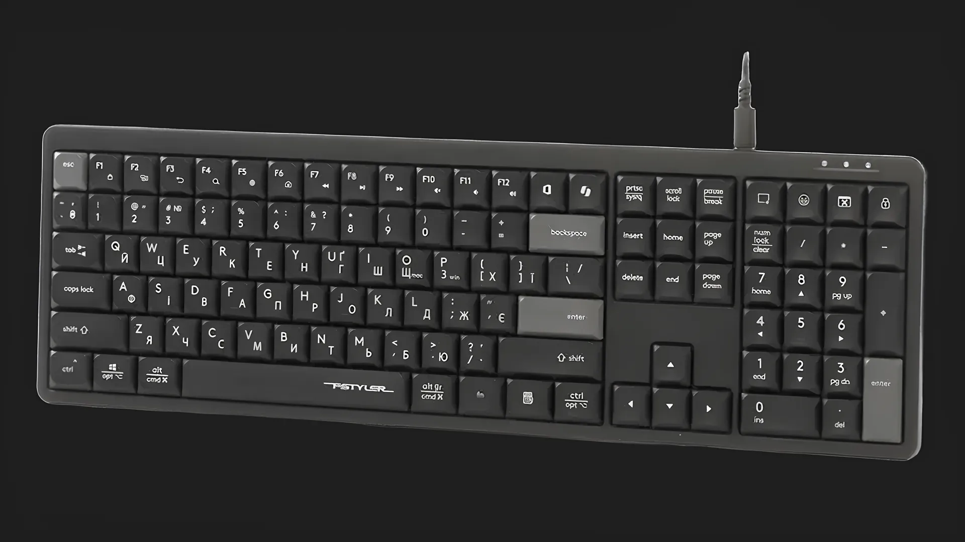 Проводная клавиатура A4Tech FX55 (Black) (FX55)