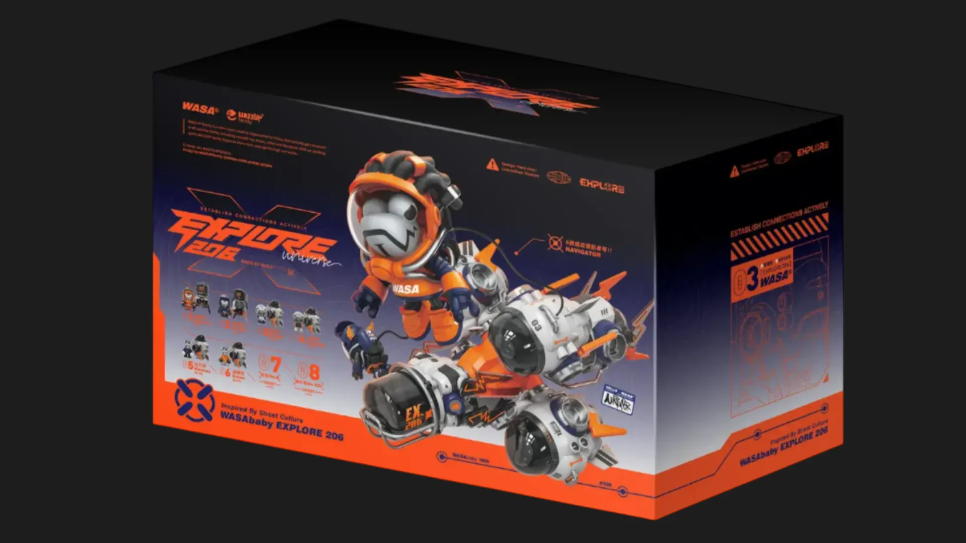 Фигурка-сюрприз Wasa Dragon 10th Generation Серия космических кораблей (WUS23005)
