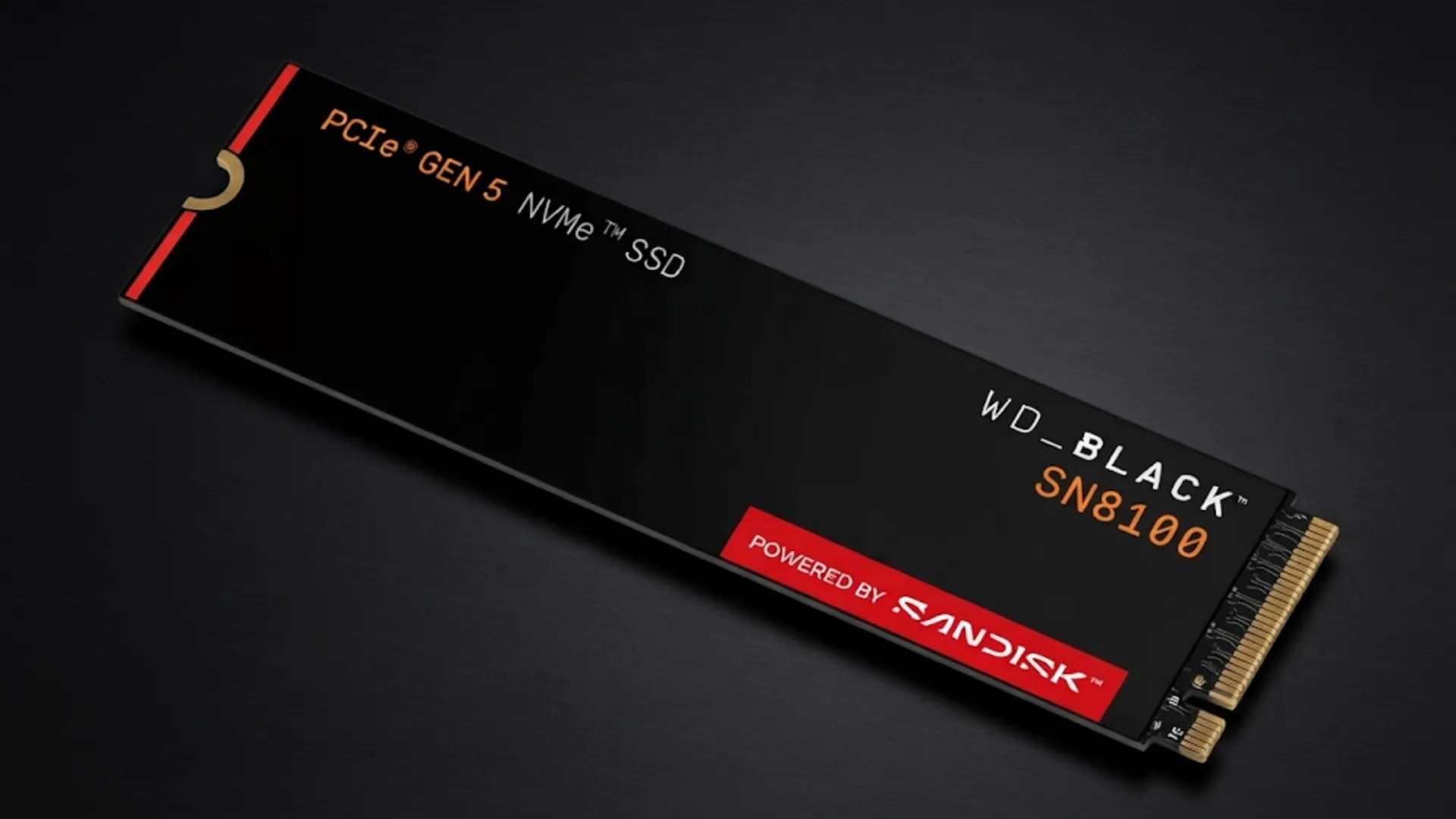 SSD SanDisk WD_Black SN8100 2TB M.2 2280 NVMe PCIe 5.0 (WDS200T1X0M)