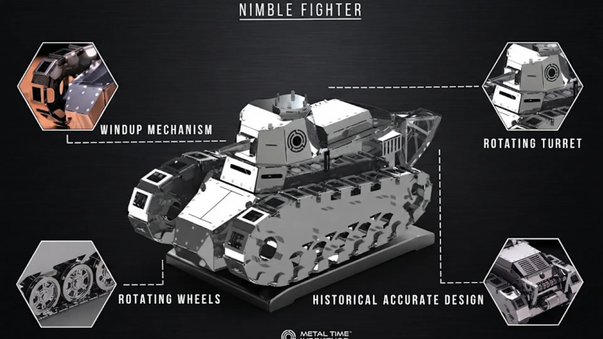 Колекційна модель Metal Time Nimble Fighter (MT010)