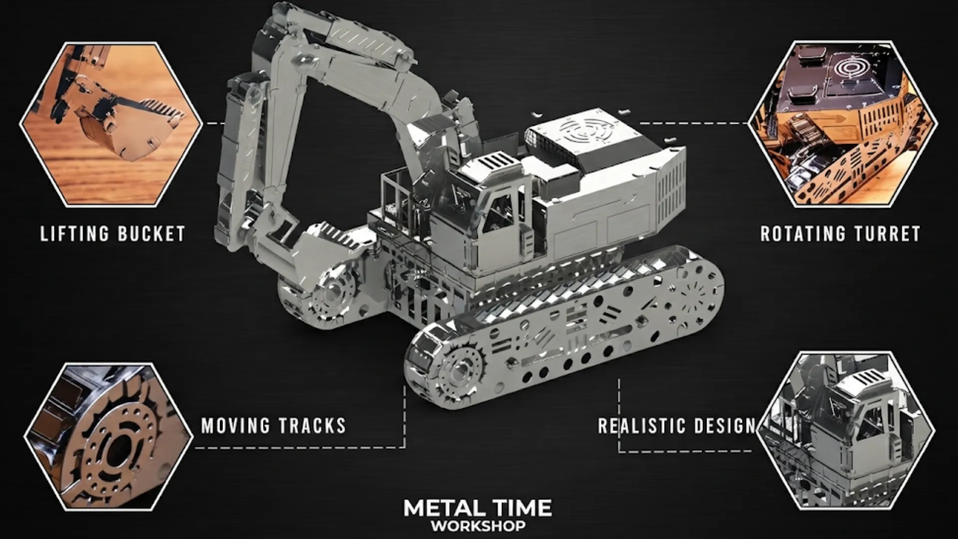 Колекційна модель Metal Time Tireless Digger (MT043)
