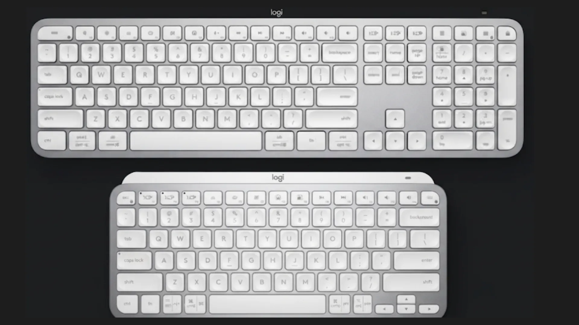 Ігрова клавіатура Logitech MX Keys S Wireless (920-011593) (Graphite) (UA)