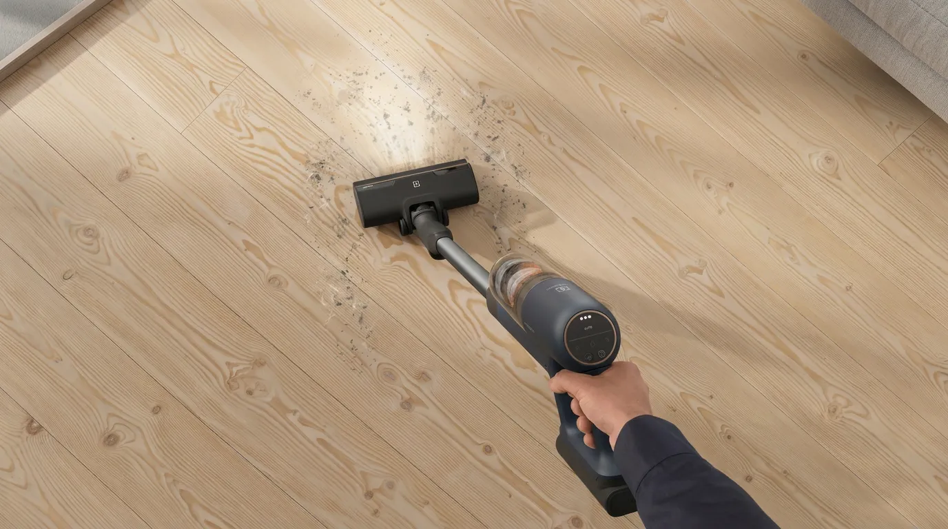 Акумуляторный пылесос Electrolux (EP71B14WET) (Blue)