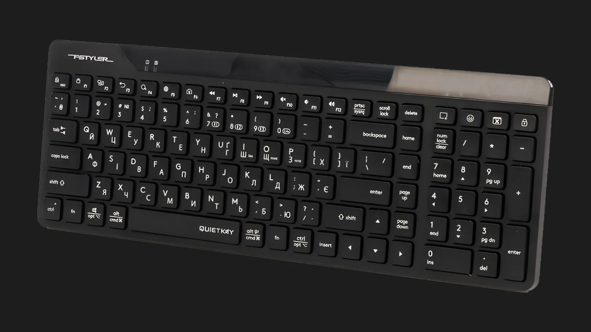 Клавіатура бездротова A4Tech FBK23 AS (Black)