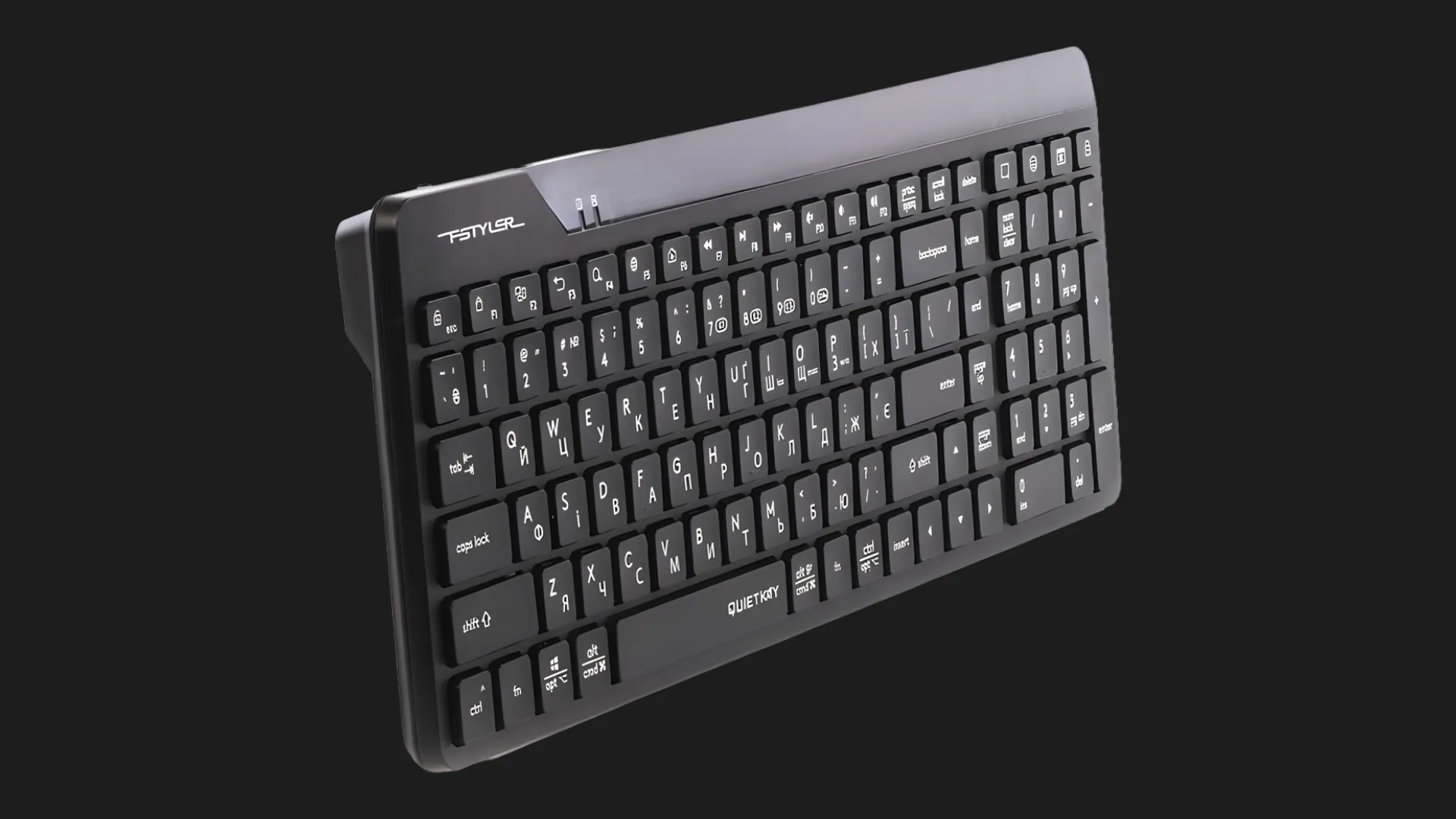 Клавіатура бездротова A4Tech FBK23 AS (Black)