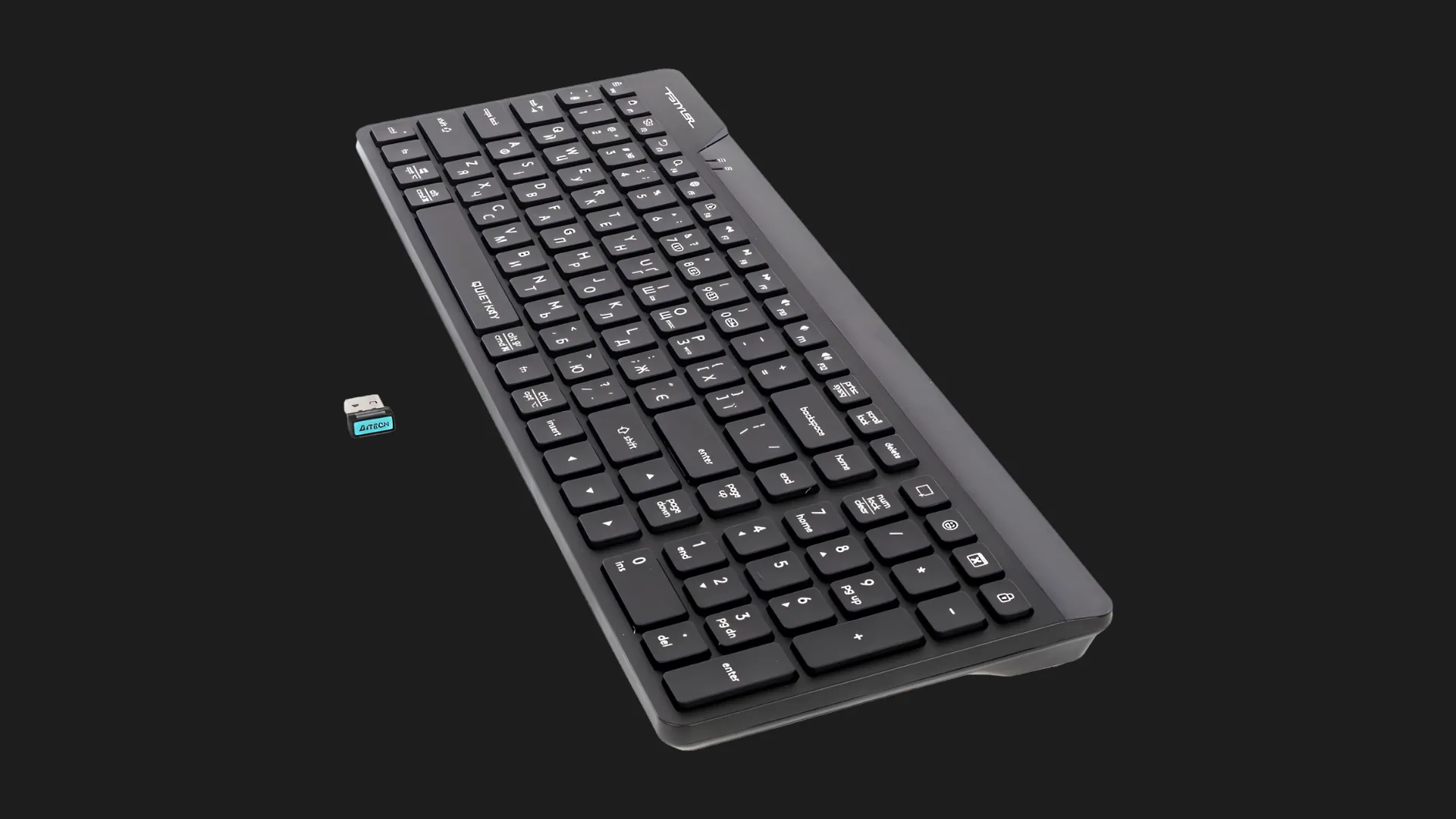 Клавіатура бездротова A4Tech FBK23 AS (Black)