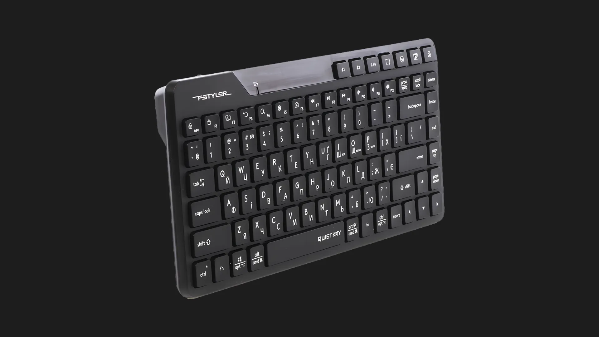 Клавіатура бездротова A4Tech FBK26C AS (Black)