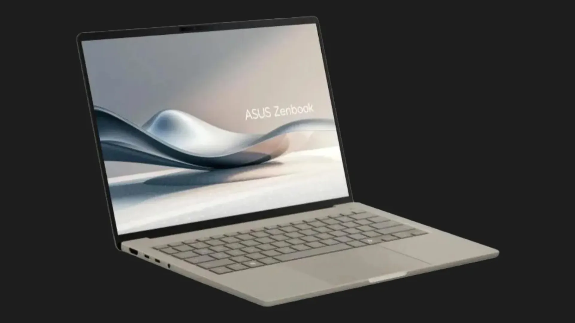 Ноутбук Asus Zenbook A14 UX3407QA Beige 14" (Snapdragon X/16GB/512GB/Qualcomm Adreno) (UX3407QA-QD289W)