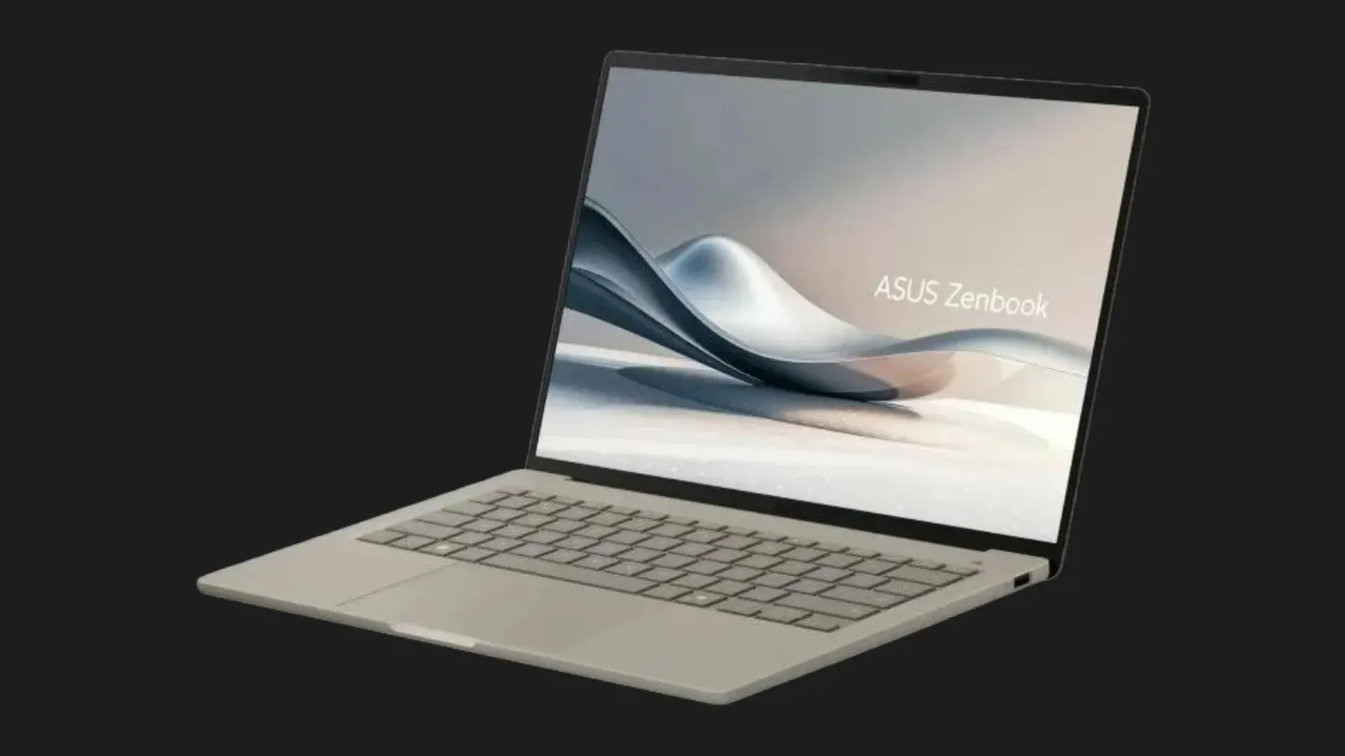 Ноутбук Asus Zenbook A14 UX3407QA Beige 14" (Snapdragon X/16GB/512GB/Qualcomm Adreno) (UX3407QA-QD289W)