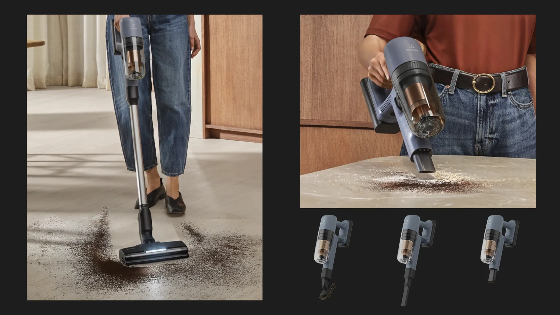 Акумуляторний пилосос Electrolux (EP72H21WET) (Blue)