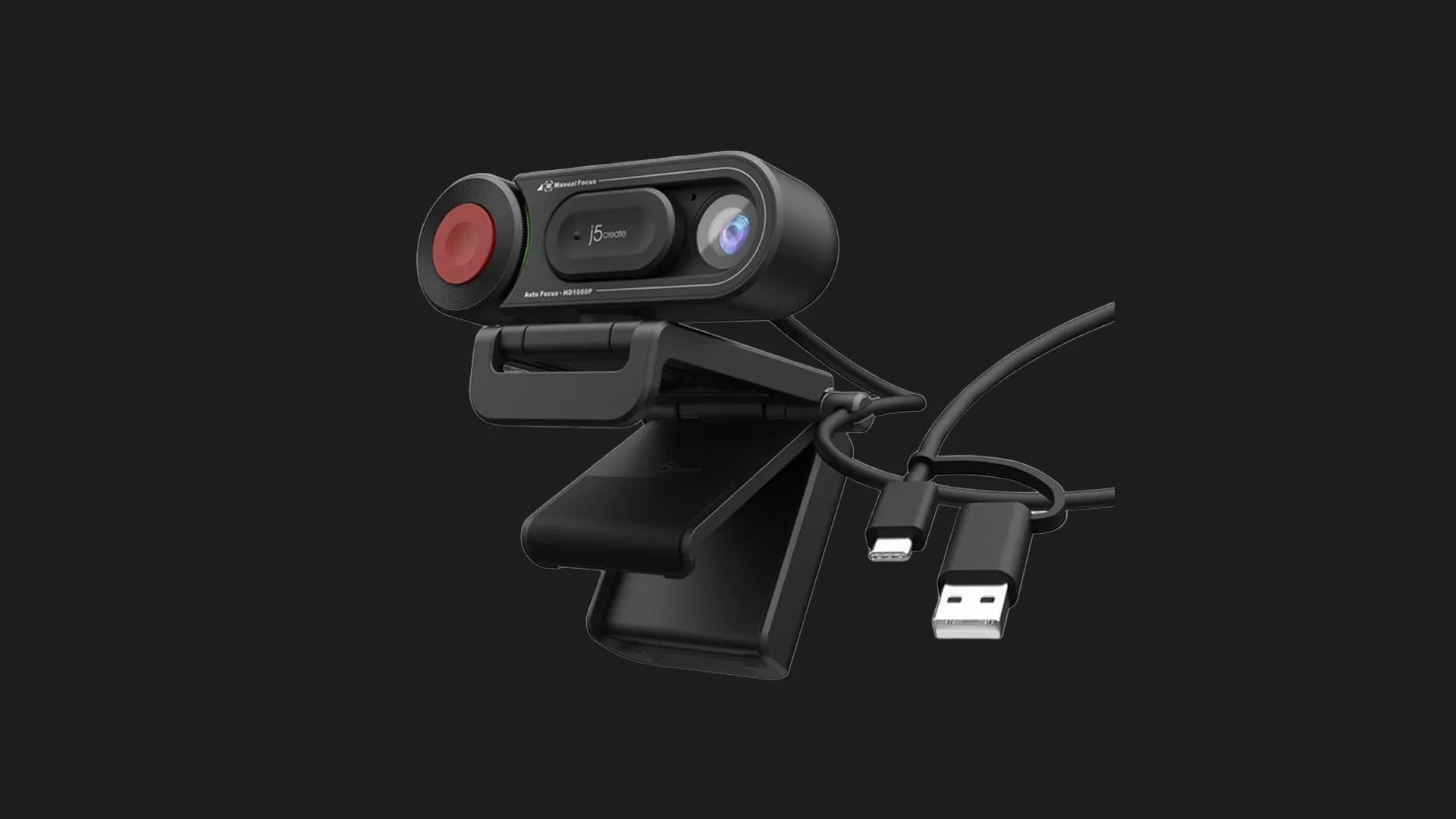 Веб-камера J5create 1080P JVU250-N (Black) (JVU250-N)