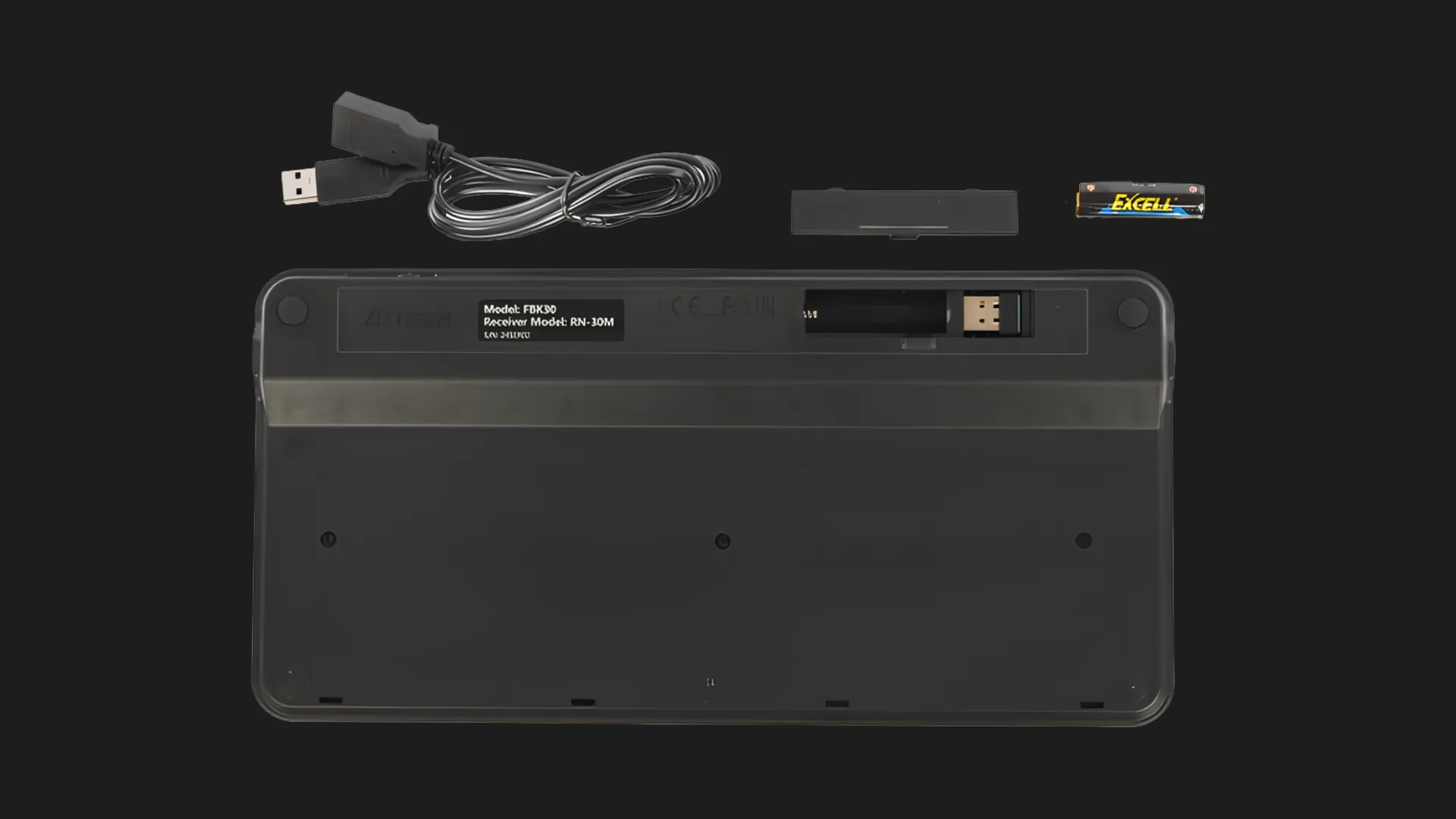 Клавіатура бездротова A4Tech FBK30 (Black)
