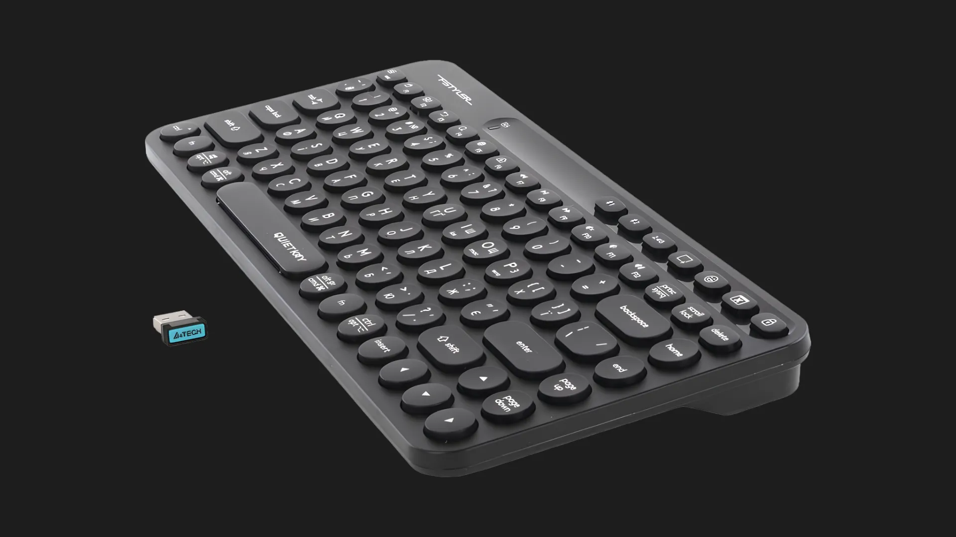Беспроводная клавиатура A4Tech FBK36C AS (Black)