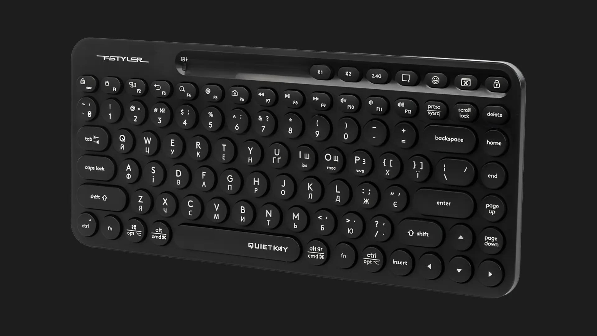 Беспроводная клавиатура A4Tech FBK36C AS (Black)