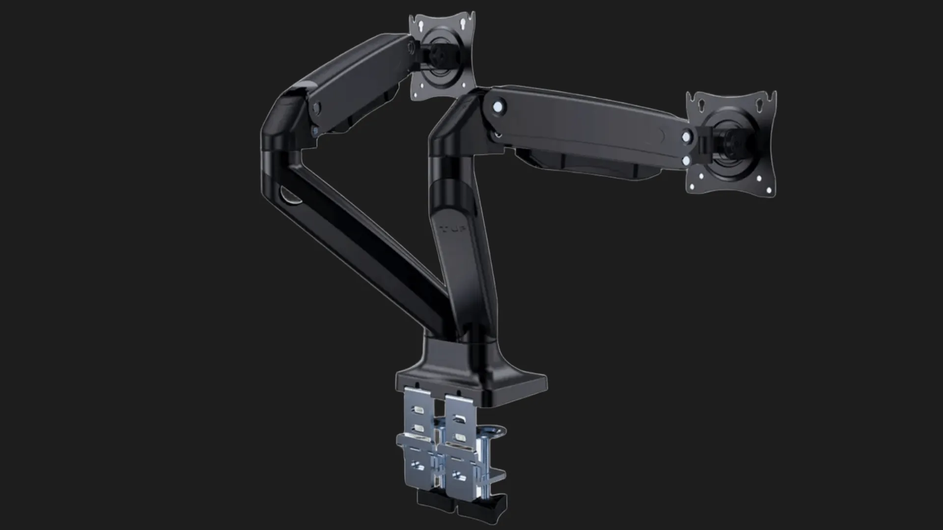 Кронштейн Gembird для 2 мониторов 17"-35" (MA-DA2-03) (Black)