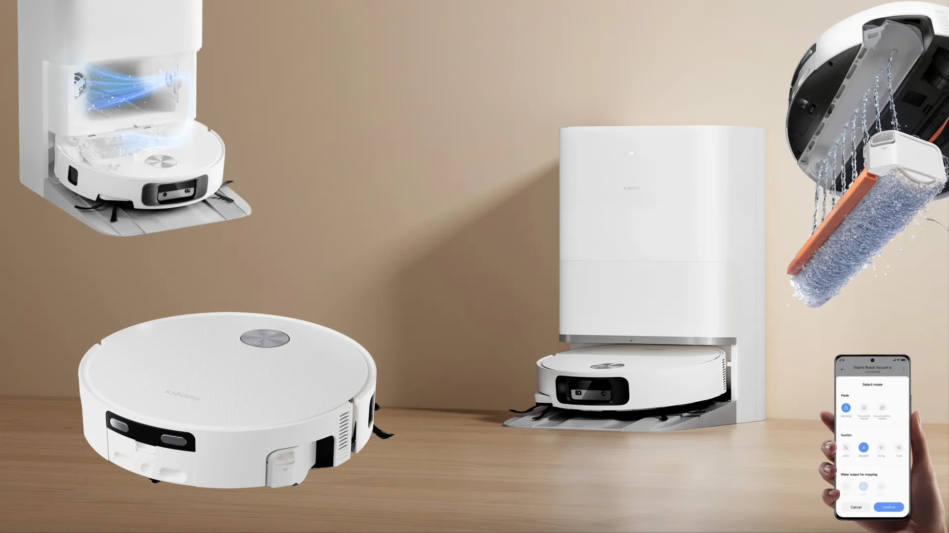 Робот-пылесос Xiaomi Robot Vacuum 6 (White)