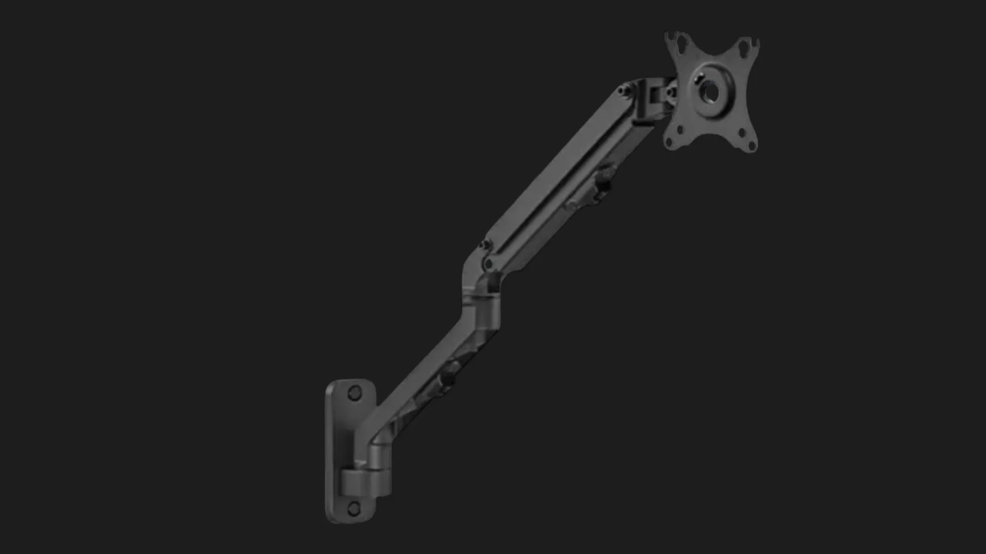 Кронштейн Gembird для мониторов 17-27" (MA-WA1-02) (Black)