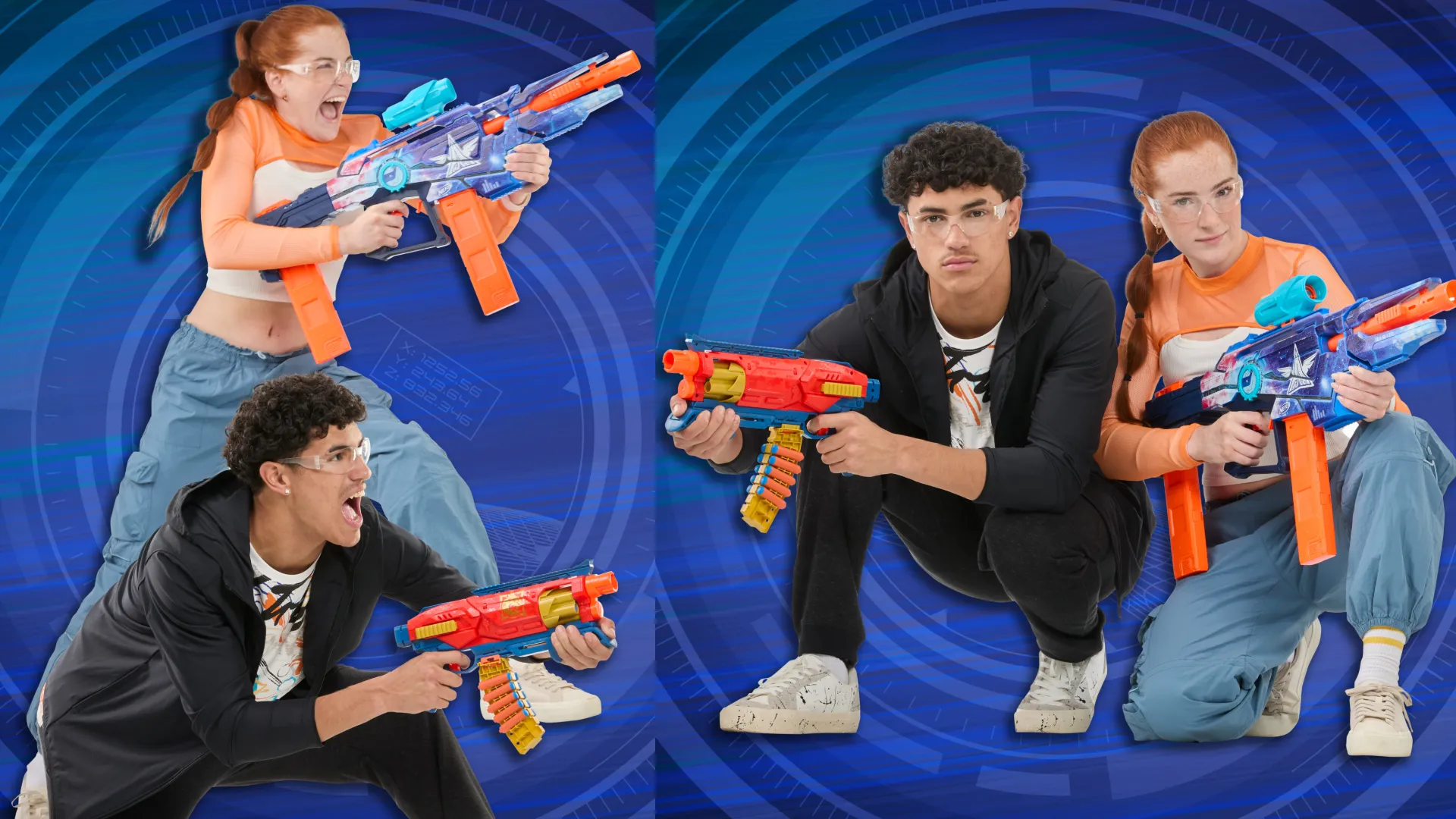 Бластер Nerf Loadout Arctic Zerostriker (G1763)