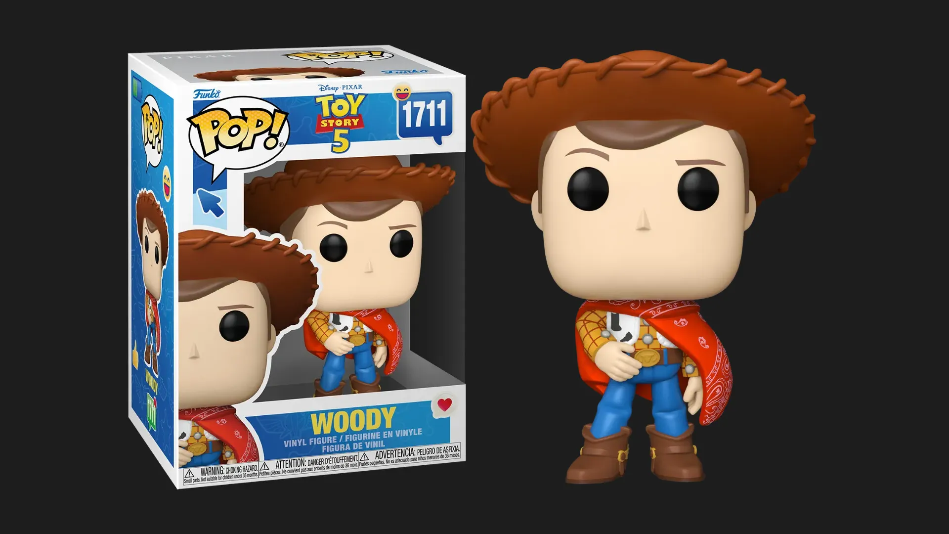 Фигурка Funko Pop! из серии «История игрушек 5» — Вуди (90767)