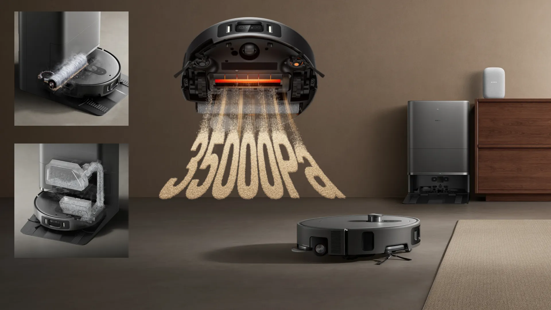 Робот-пилосос Xiaomi Robot Vacuum 6 Max (Gray)
