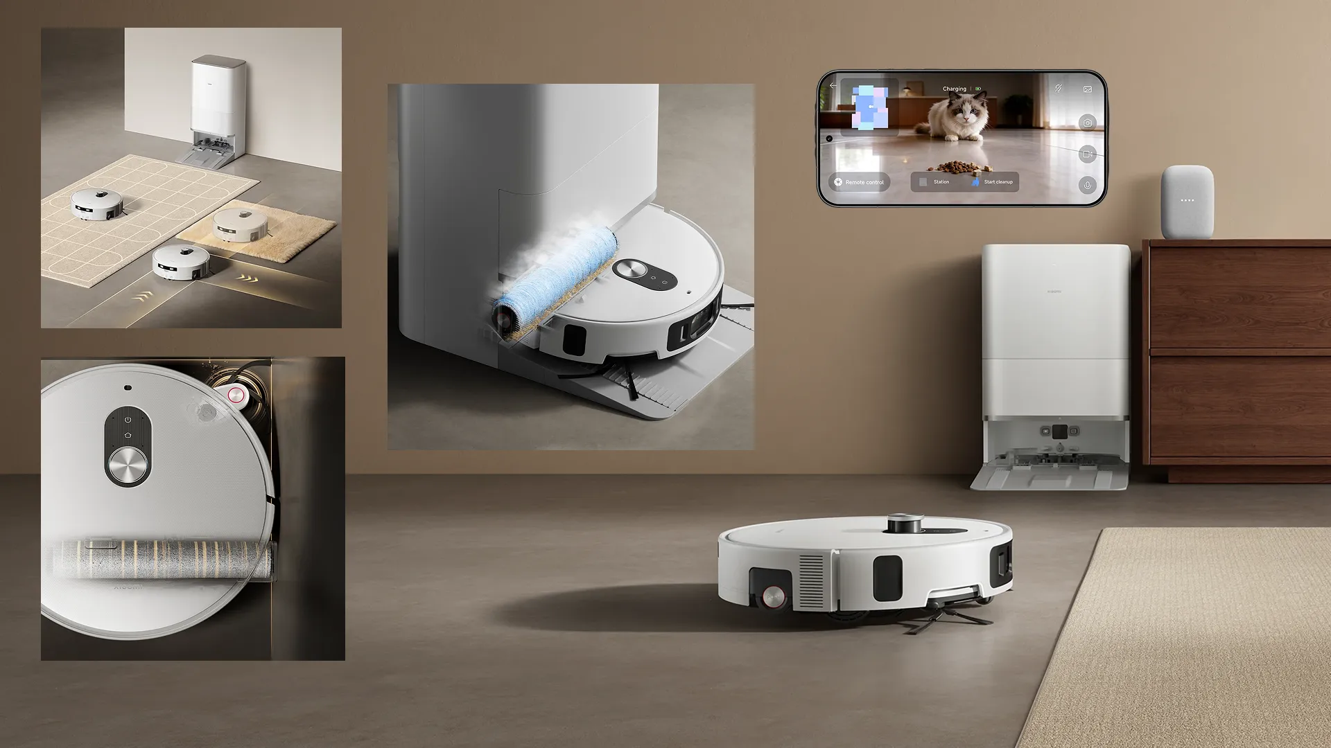 Робот-пилосос Xiaomi Robot Vacuum 6 Pro (White)