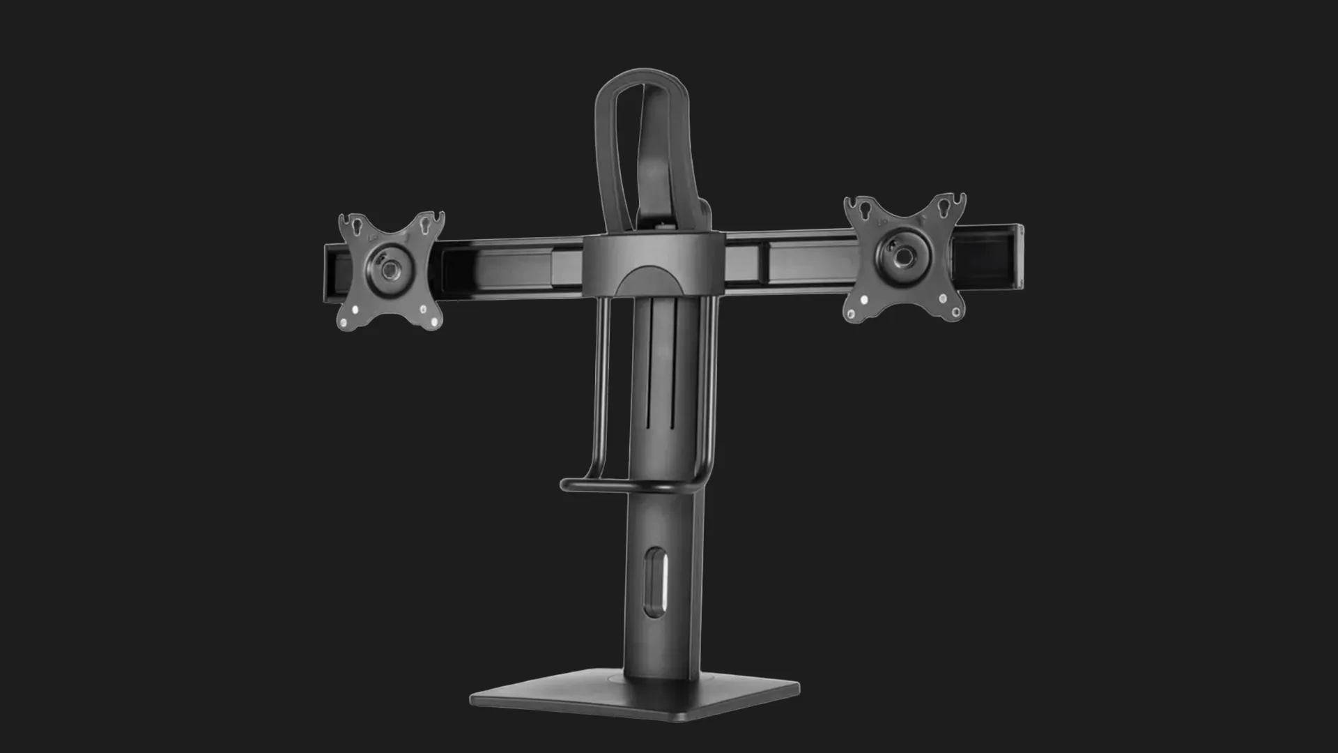 Кронштейн Gembird для 2 мониторов 17-27" (до 6 кг) (MS-D2-01) (Black)