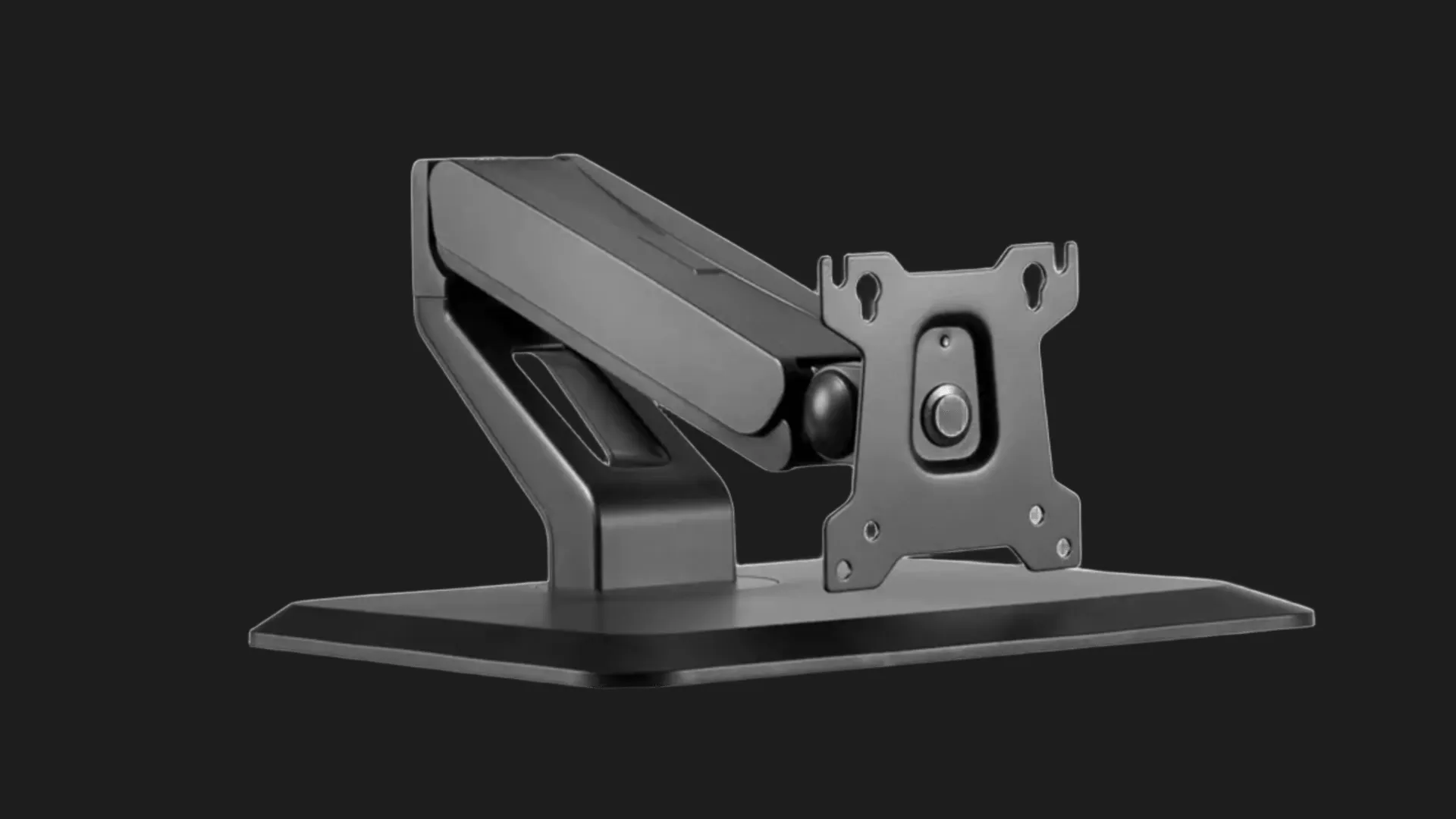 Ножка-кронштейн Gembird для мониторов 17-32" (2-10 кг) (MS-D1ST-01) (Black)