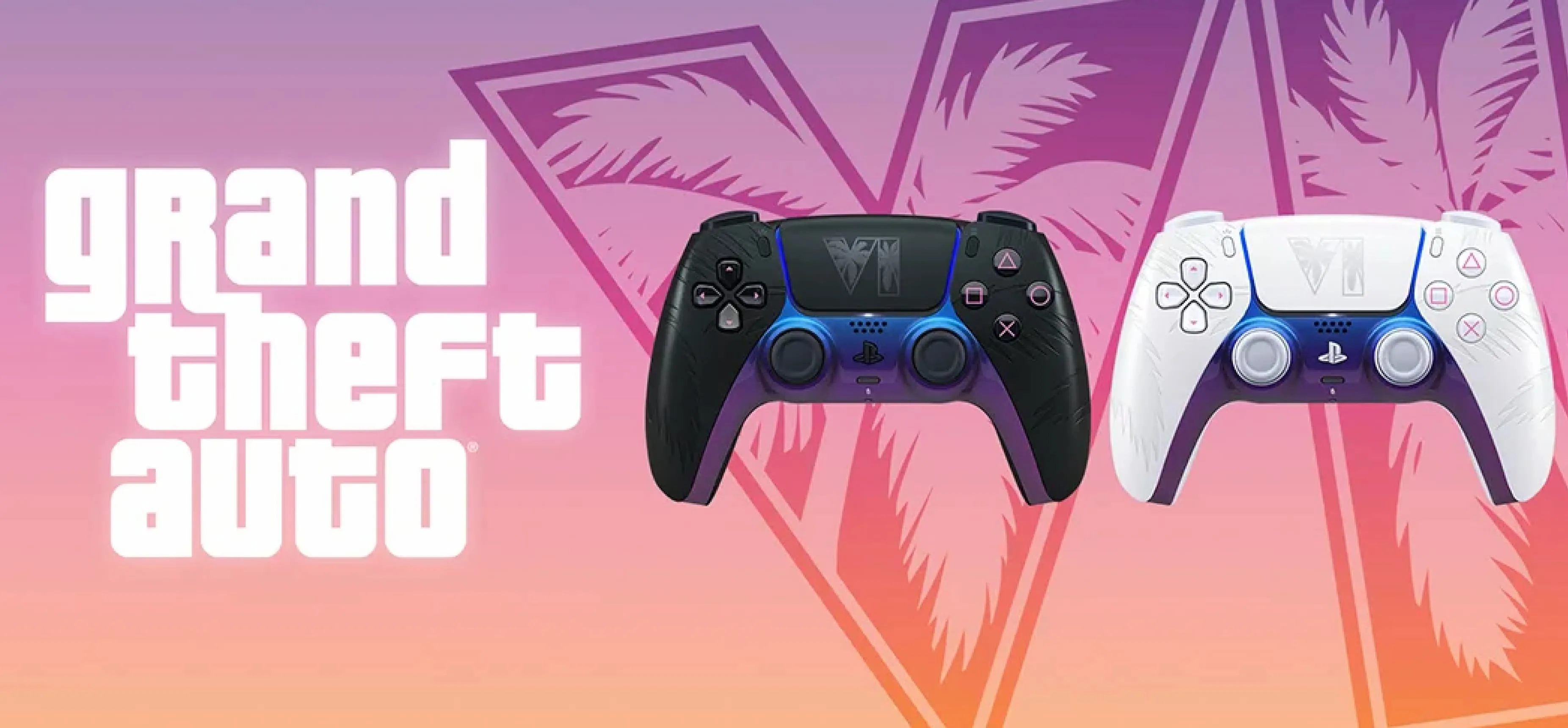 Безпровідний геймпад Sony PlayStationDualSense Wireless Controller Grand Theft Auto VI Limited Edition (White)