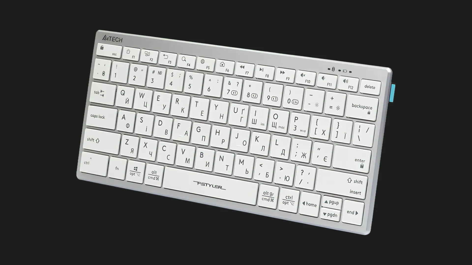Беспроводная клавиатура A4Tech FBX51C (White)