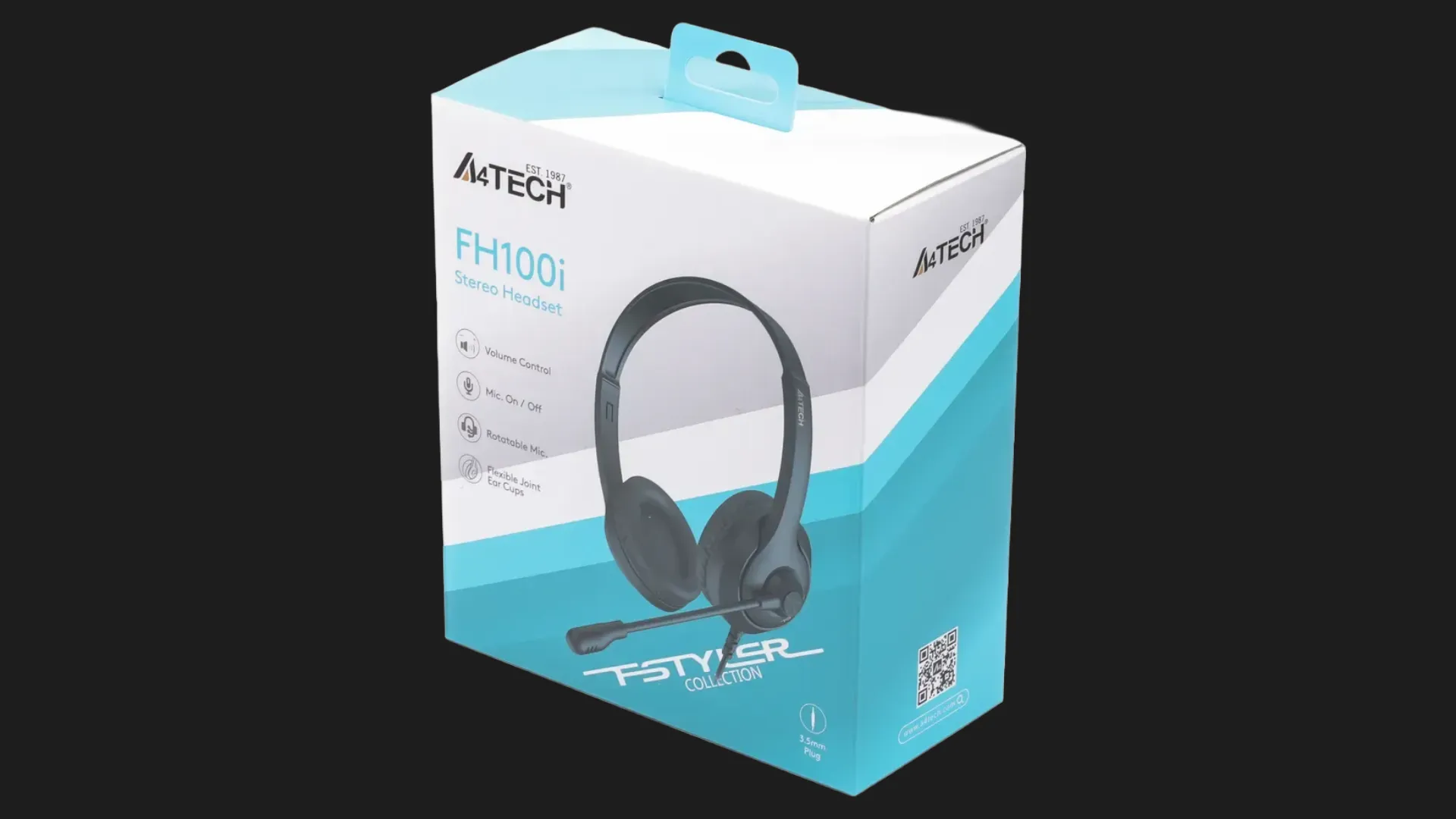 Гарнитура A4Tech FH100i (Stone Black)