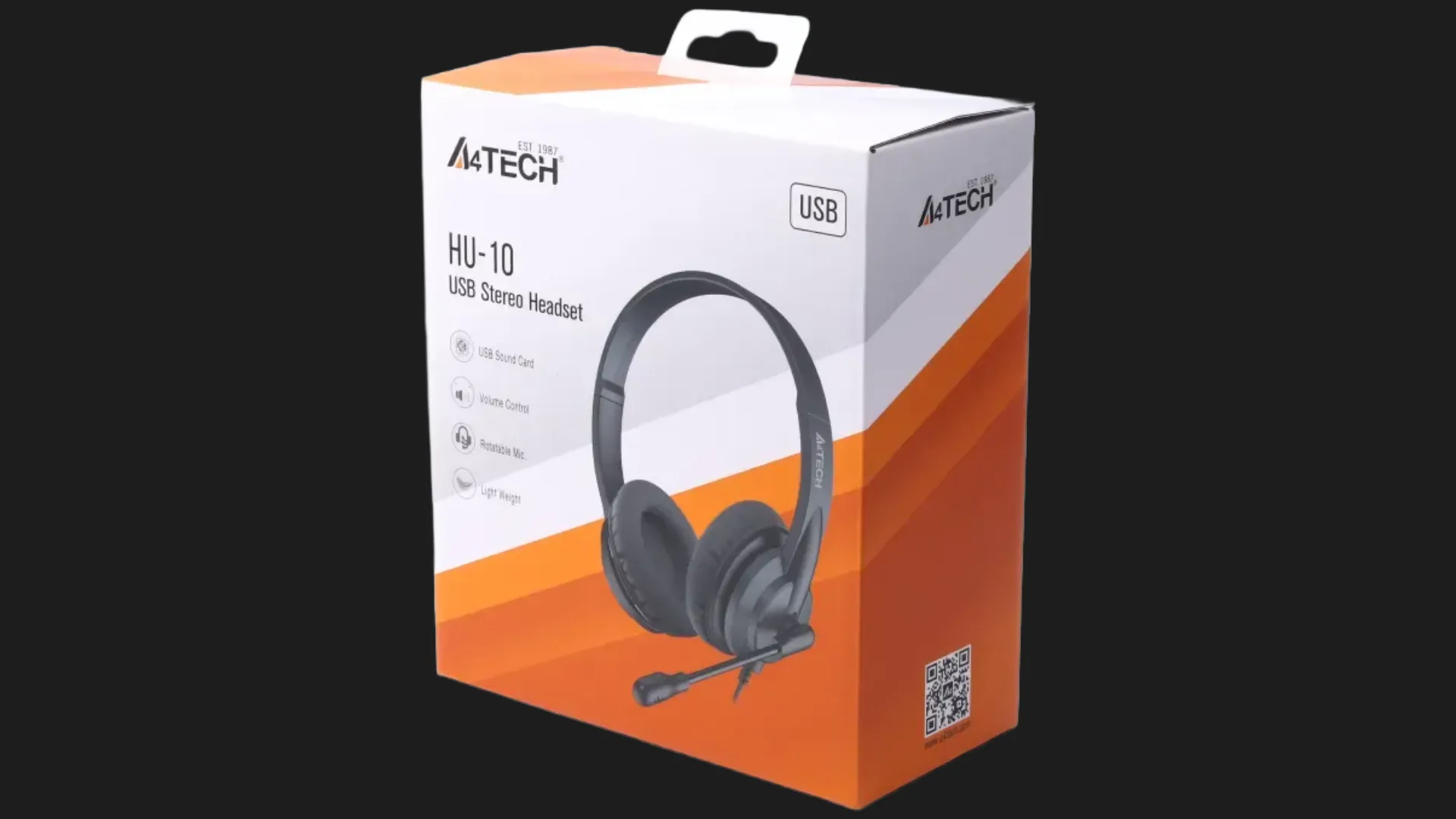 Навушники A4Tech HU-10 (Black)
