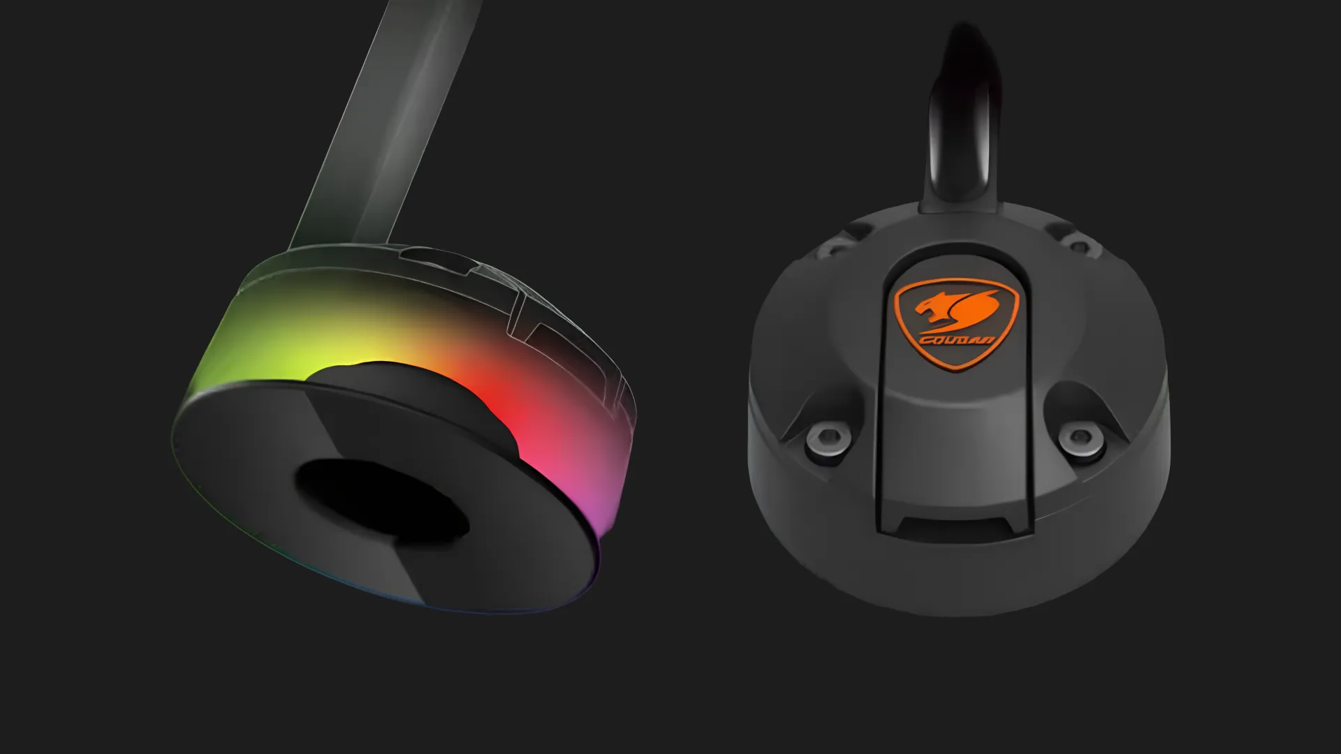 Тримач для навушників Cougar Bunker S RGB (Black)